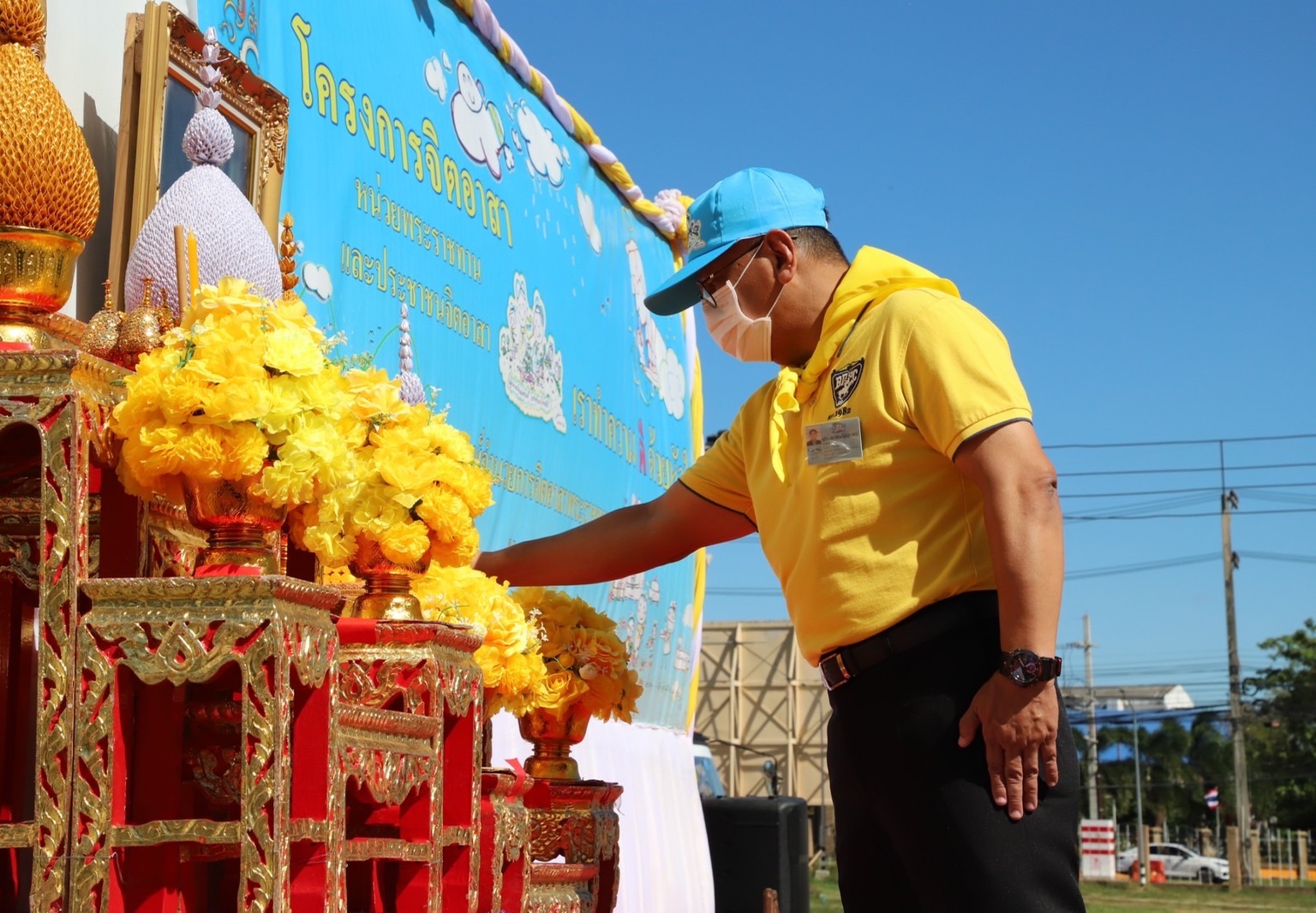 ??พช.ยโสธร ร่วมกิจกรรมเนื่องในวันคล้ายวันพระบรมราชสมภพ พระบาทสมเด็จพระบรมชนกาธิเบศร มหาภูมิพลอดุลยเดชมหาราช บรมนาถบพิตร วันชาติ และวันพ่อแห่งชาติ 5 ธันวาคม 2565