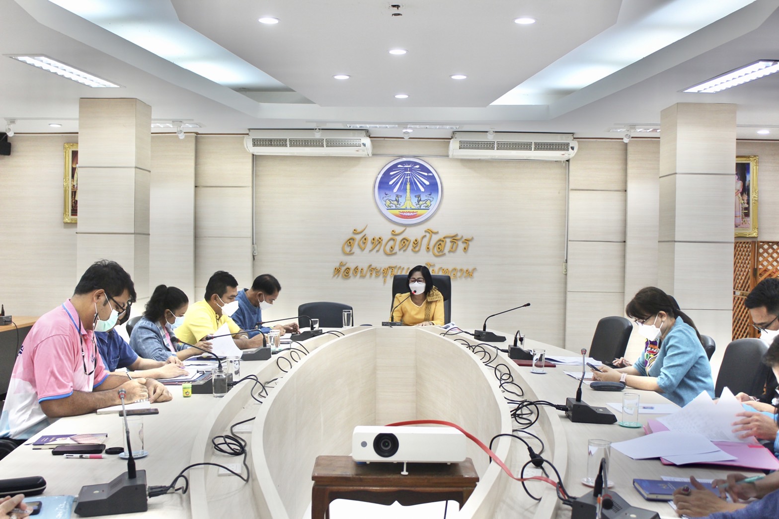 ?พช.ยโสธร ประชุมเจ้าหน้าที่พัฒนาชุมชนจังหวัดยโสธร ประจำเดือน ธันวาคม