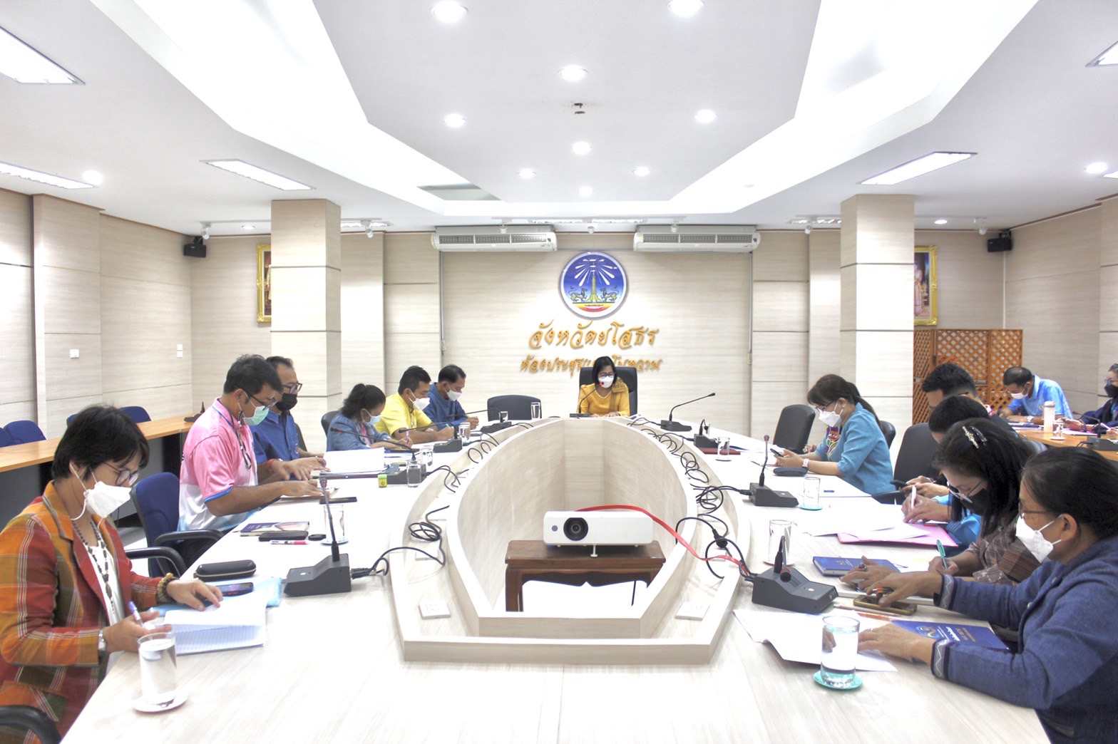 ?พช.ยโสธร ประชุมเจ้าหน้าที่พัฒนาชุมชนจังหวัดยโสธร ประจำเดือน ธันวาคม