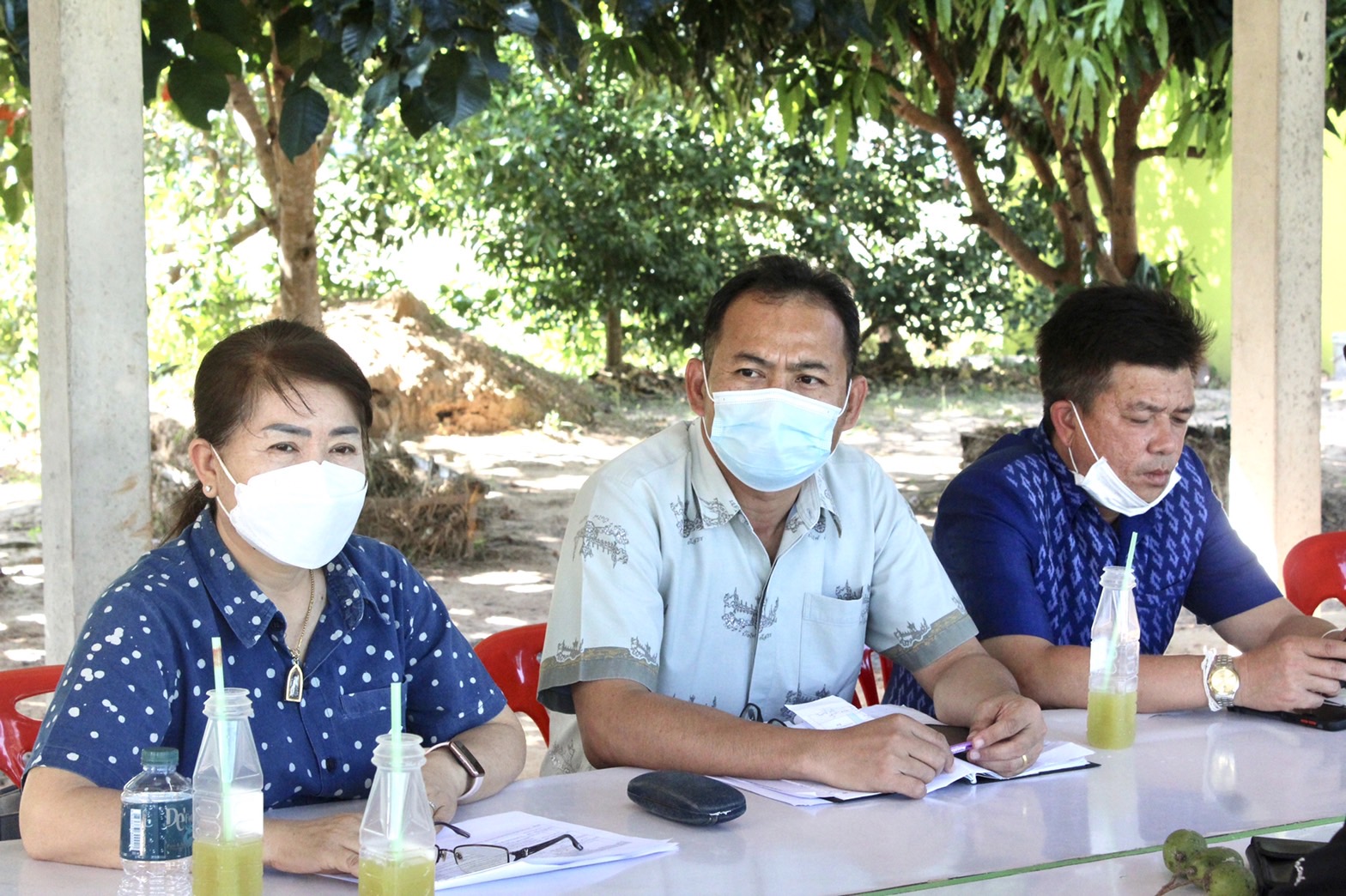 ?พช.ยโสธร เตรียมความพร้อม การดำเนินโครงการพัฒนาหมู่บ้านเศรษฐกิจพอเพียง กิจกรรมที่ ๑ สร้างและพัฒนากลไกขับเคลื่อน ในระดับพื้นที่ ณ ศูนย์เรียนรู้ทฤษฎีใหม่รูปแบบ “โคก หนอง นา” หมู่ที่ 10 ตำบลพระเสาร์ อำเภอมหาชนะชัย จังหวัดยโสธร