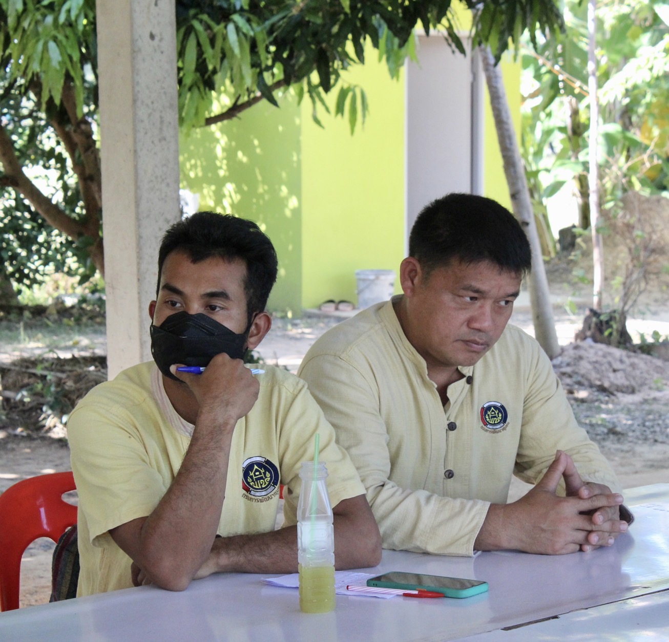 ?พช.ยโสธร เตรียมความพร้อม การดำเนินโครงการพัฒนาหมู่บ้านเศรษฐกิจพอเพียง กิจกรรมที่ ๑ สร้างและพัฒนากลไกขับเคลื่อน ในระดับพื้นที่ ณ ศูนย์เรียนรู้ทฤษฎีใหม่รูปแบบ “โคก หนอง นา” หมู่ที่ 10 ตำบลพระเสาร์ อำเภอมหาชนะชัย จังหวัดยโสธร