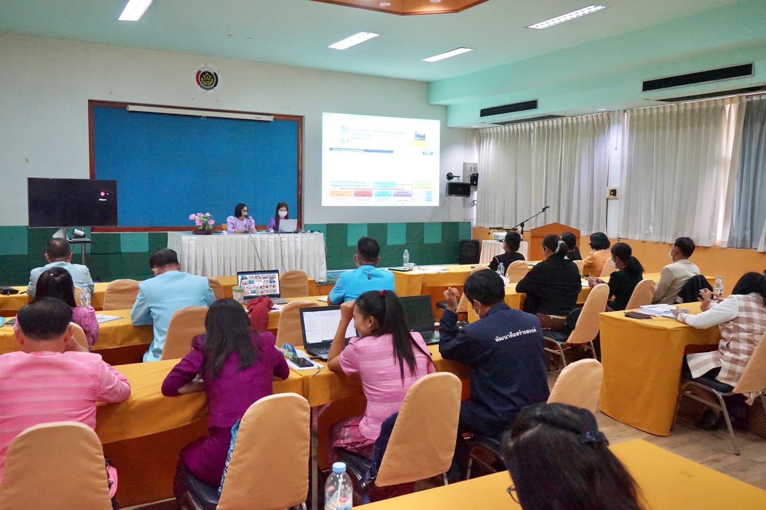 ?พช.ยโสธร…ยกทีมร่วมประชุมเชิงปฏิบัติการตรวจติดตามผลการดำเนินงานของหน่วยรับตรวจ รายไตรมาส ครั้งที่ 1/2566 เขตตรวจราชการที่ 14