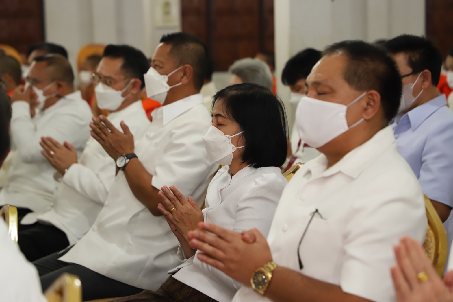 ?พช.ยโสธร ร่วมพิธีเจริญพระพุทธมนต์เจริญจิตภาวนาถวายพระพรชัยมงคลแด่ สมเด็จพระเจ้าลูกเธอ เจ้าฟ้าพัชรกิติยาภา นเรนทิราเทพยวดี กรมหลวงราชสาวิณีสิริพัชร มหาวัชรราชธิดา