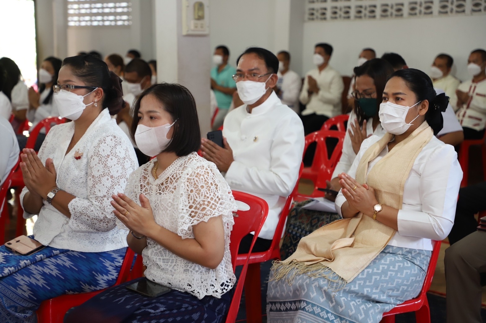 ?พช.ยโสธร ร่วมพิธีเจริญพระพุทธมนต์เจริญจิตภาวนาถวายพระพรชัยมงคลแด่ สมเด็จพระเจ้าลูกเธอ เจ้าฟ้าพัชรกิติยาภา นเรนทิราเทพยวดี กรมหลวงราชสาวิณีสิริพัชร มหาวัชรราชธิดา