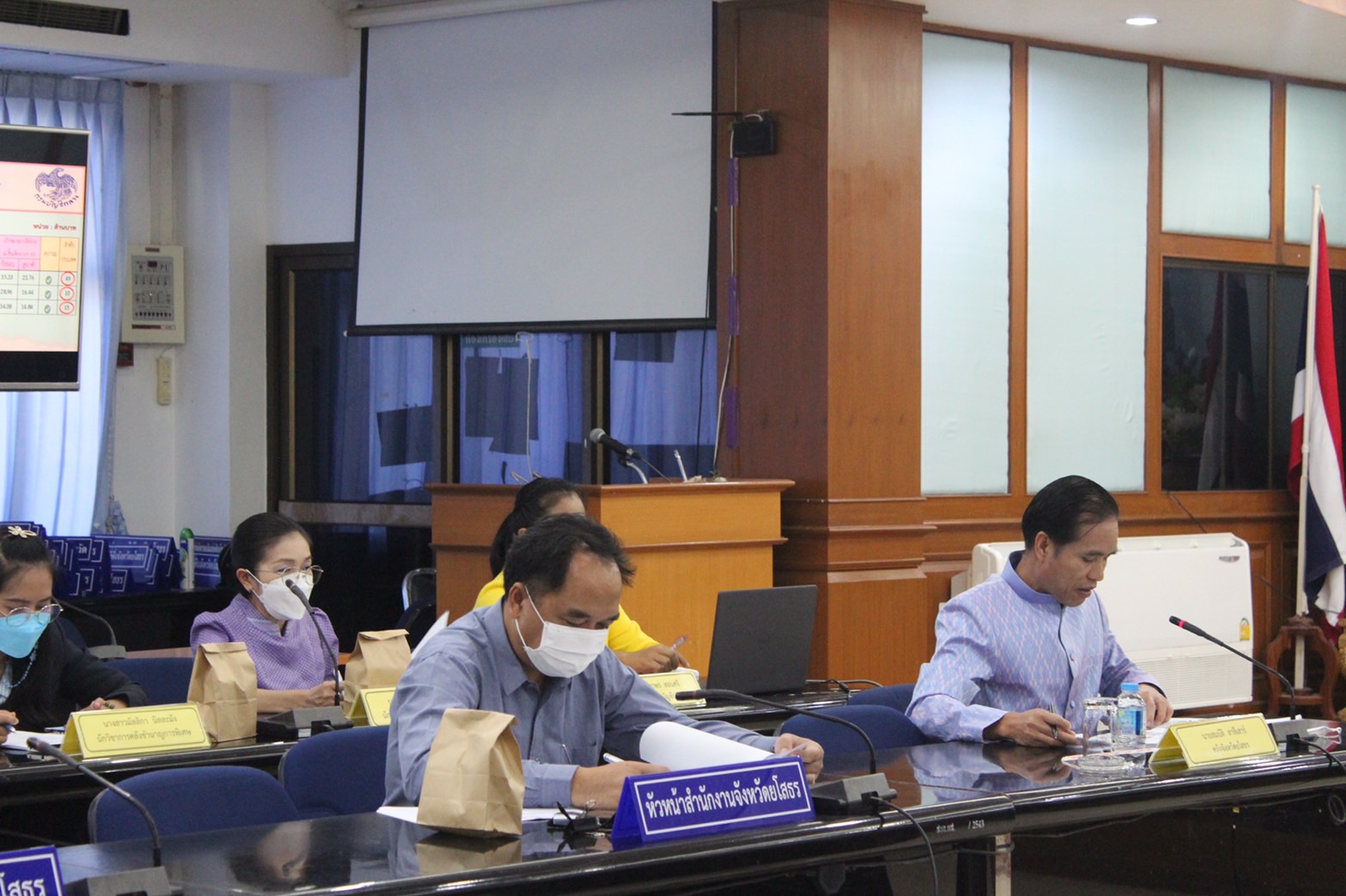 ?พช.ยโสธร ร่วมประชุมคณะกรรมการเร่งรัดติดตามการใช้จ่ายเงินงบประมาณ จังหวัดยโสธร