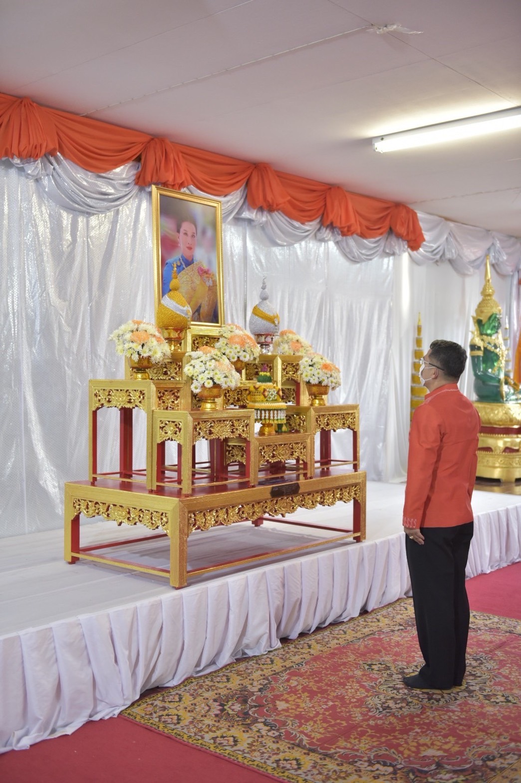 ?พช.ยโสธร ร่วมกิจกรรมทำบุญ ตักบาตรพระสงฆ์ เพื่อถวายพระราชกุศลสมเด็จพระเจ้าลูกเธอ เจ้าฟ้าพัชรกิติยาภา นเรนทิราเทพยวดี กรมหลวงราชสาริณีสิริพัชร มหาวัชรราชธิดา