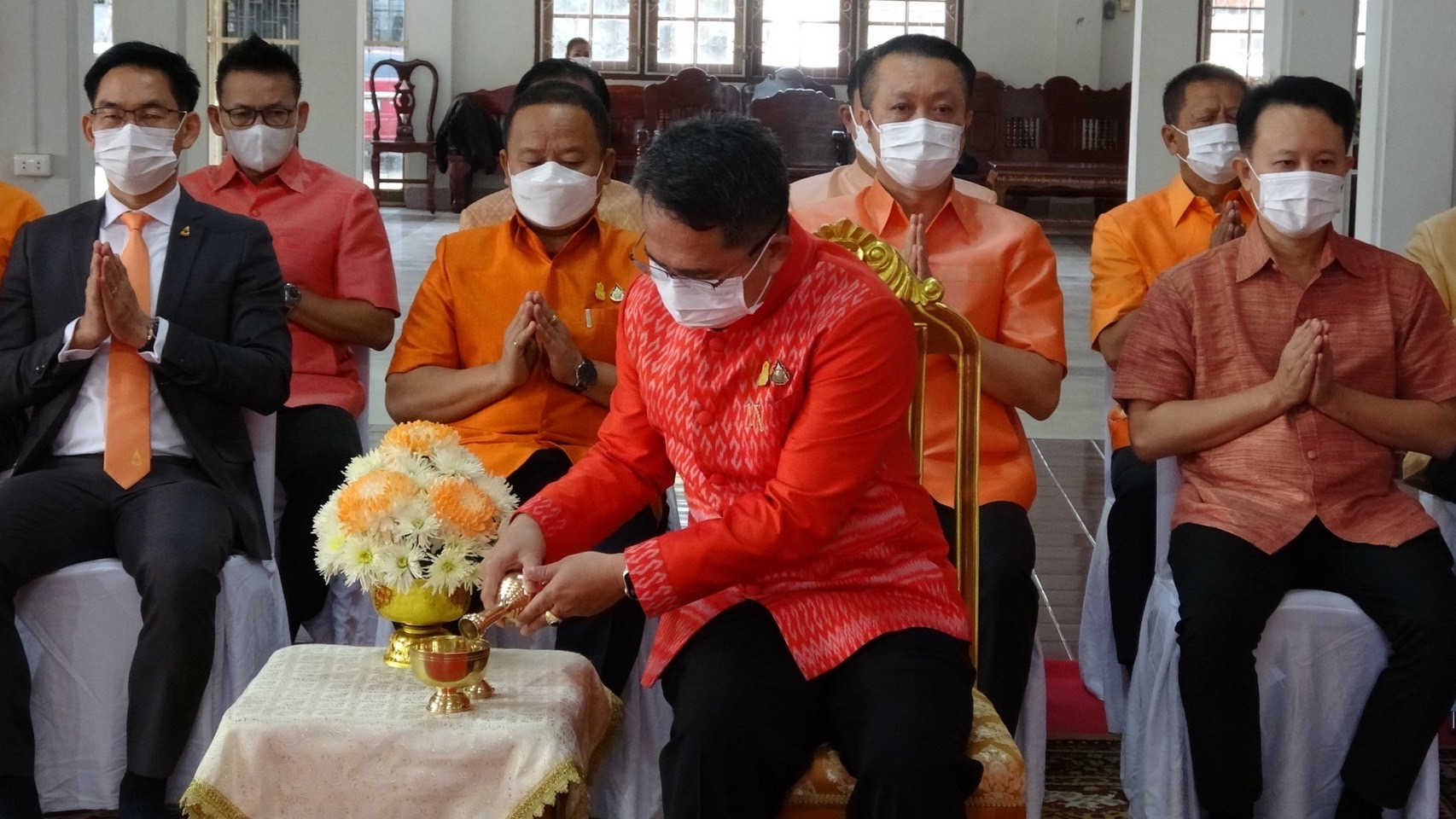 ?พช.ยโสธร ร่วมกิจกรรมทำบุญ ตักบาตรพระสงฆ์ เพื่อถวายพระราชกุศลสมเด็จพระเจ้าลูกเธอ เจ้าฟ้าพัชรกิติยาภา นเรนทิราเทพยวดี กรมหลวงราชสาริณีสิริพัชร มหาวัชรราชธิดา