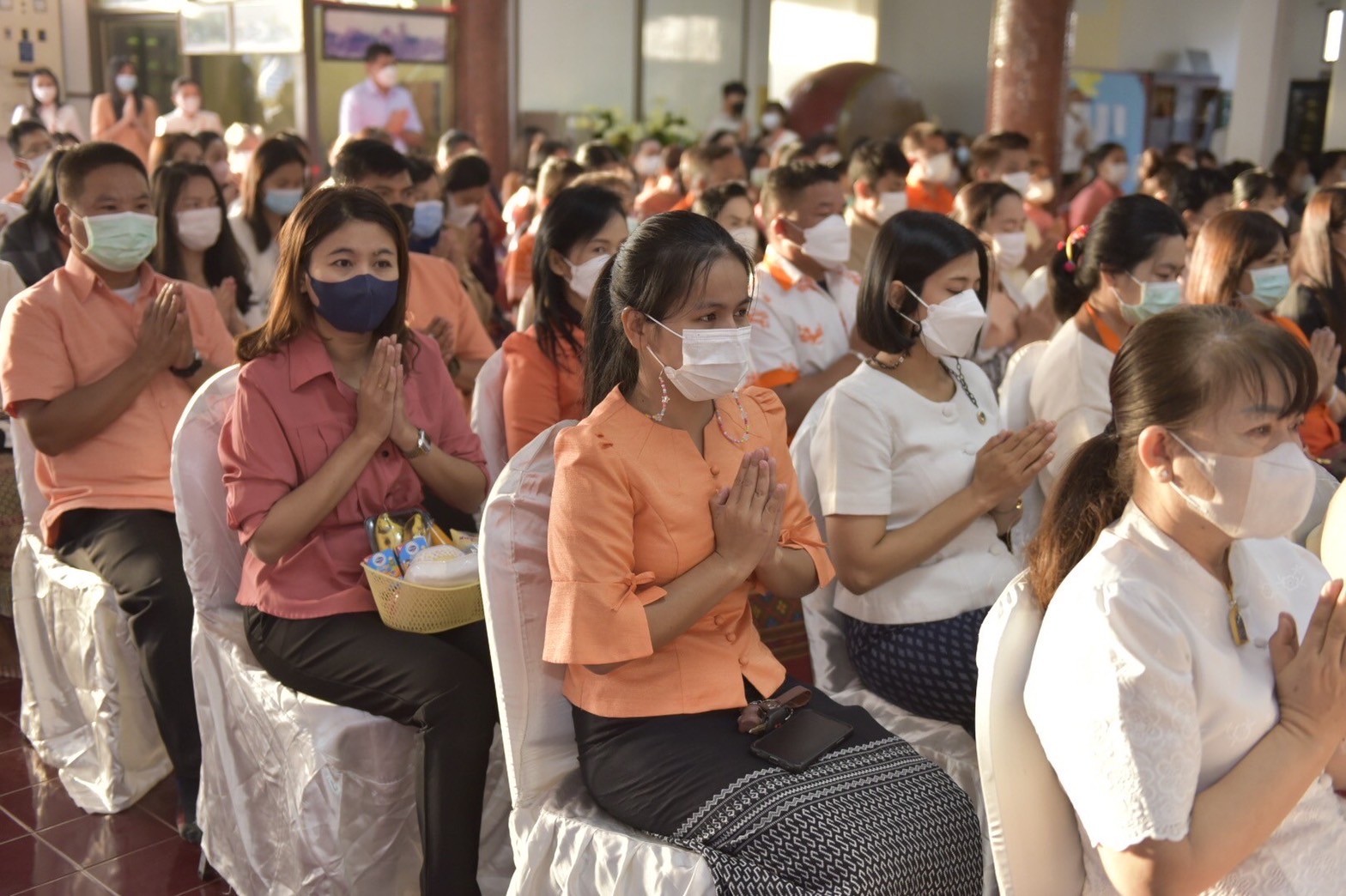 ?พช.ยโสธร ร่วมกิจกรรมทำบุญ ตักบาตรพระสงฆ์ เพื่อถวายพระราชกุศลสมเด็จพระเจ้าลูกเธอ เจ้าฟ้าพัชรกิติยาภา นเรนทิราเทพยวดี กรมหลวงราชสาริณีสิริพัชร มหาวัชรราชธิดา