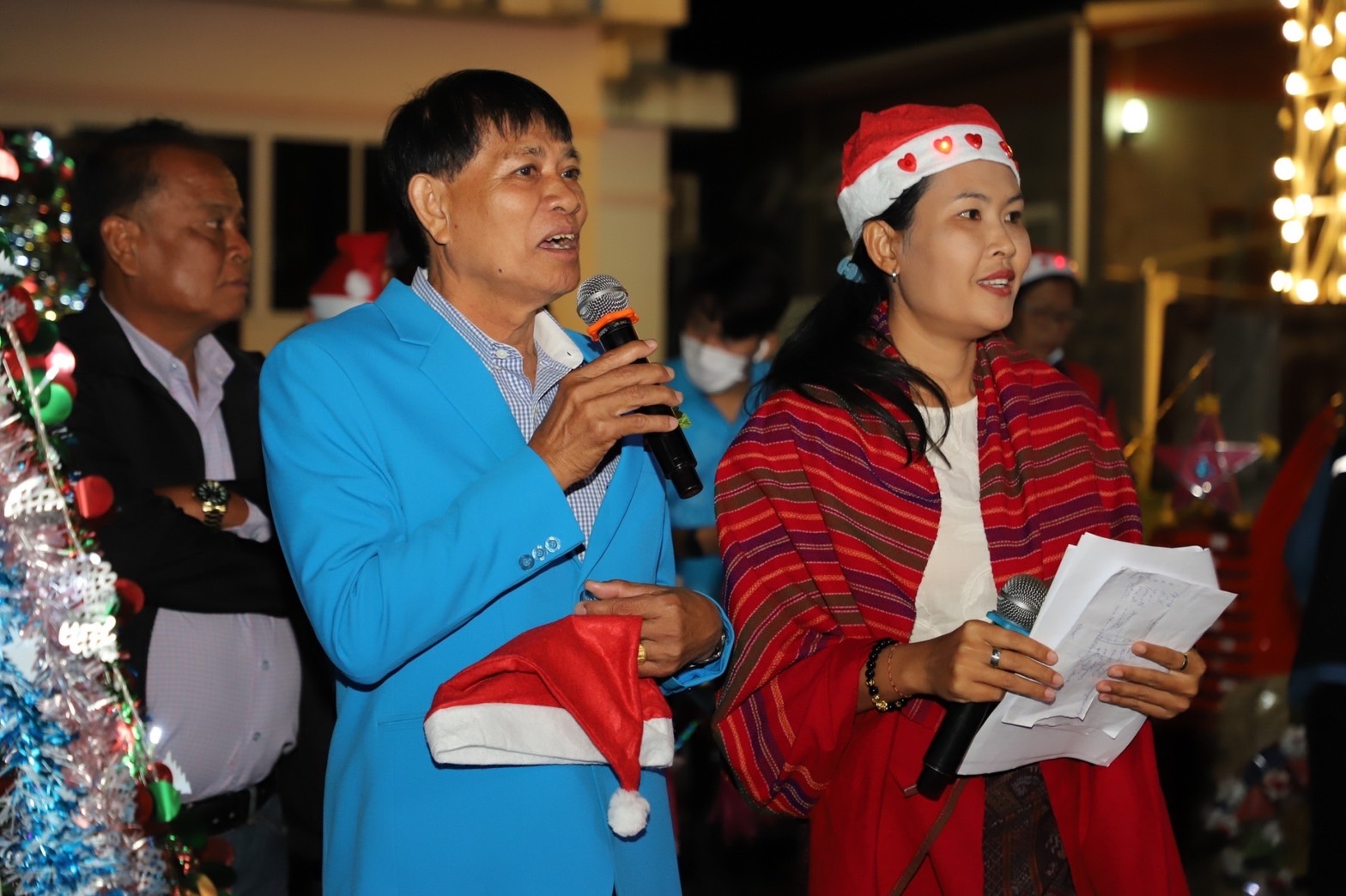 ?พช.ยโสธร ร่วมงานประเพณีแห่ดาวเทศกาลคริสต์มาส ส่งเสริมการท่องเที่ยวกระตุ้นเศรษฐกิจในพื้นที่อำเภอไทยเจริญ จังหวัดยโสธร