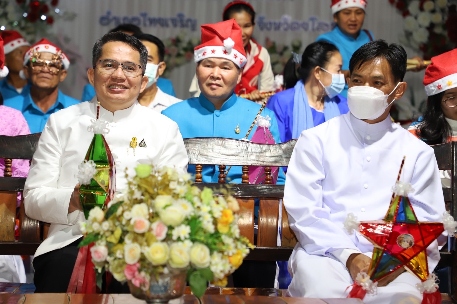 ?พช.ยโสธร ร่วมงานประเพณีแห่ดาวเทศกาลคริสต์มาส ส่งเสริมการท่องเที่ยวกระตุ้นเศรษฐกิจในพื้นที่อำเภอไทยเจริญ จังหวัดยโสธร