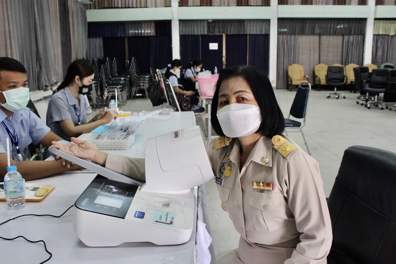 ?พช.ยโสธร ตรวจสุขภาพบุคลากร ประจำปี 2565