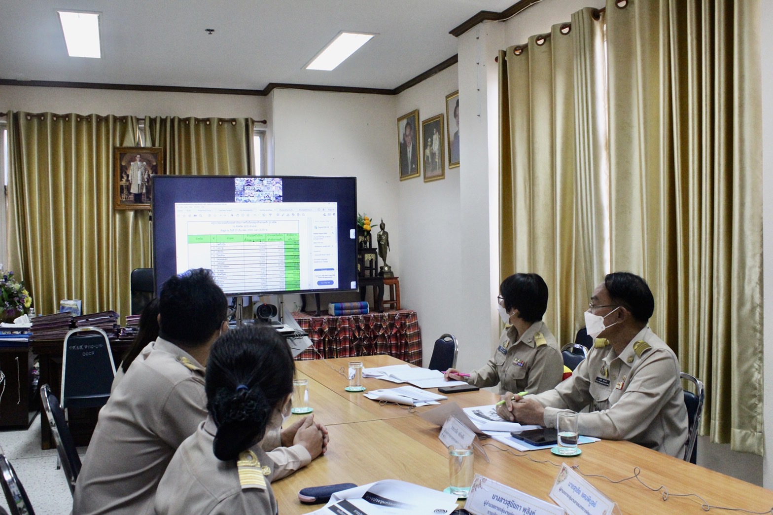 ?พช.ยโสธร ร่วมประชุมกรมการพัฒนาชุมชน ครั้งที่ 12/2565 ผ่านระบบวีดิทัศน์ทางไกล (Video Conference)