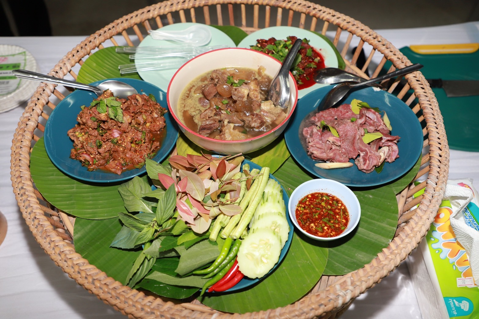 ?พช.ยโสธร ร่วมโครงการการพัฒนาด้านการท่องเที่ยวและบริการ กิจกรรมส่งเสริมเศรษฐกิจชุมชนด้วยมิติทางวัฒนธรรมโดยการอบรมพัฒนาและต่อยอดมรดกภูมิปัญญาทางวัฒนธรรมด้านอาหาร “ลาบยโสธร”