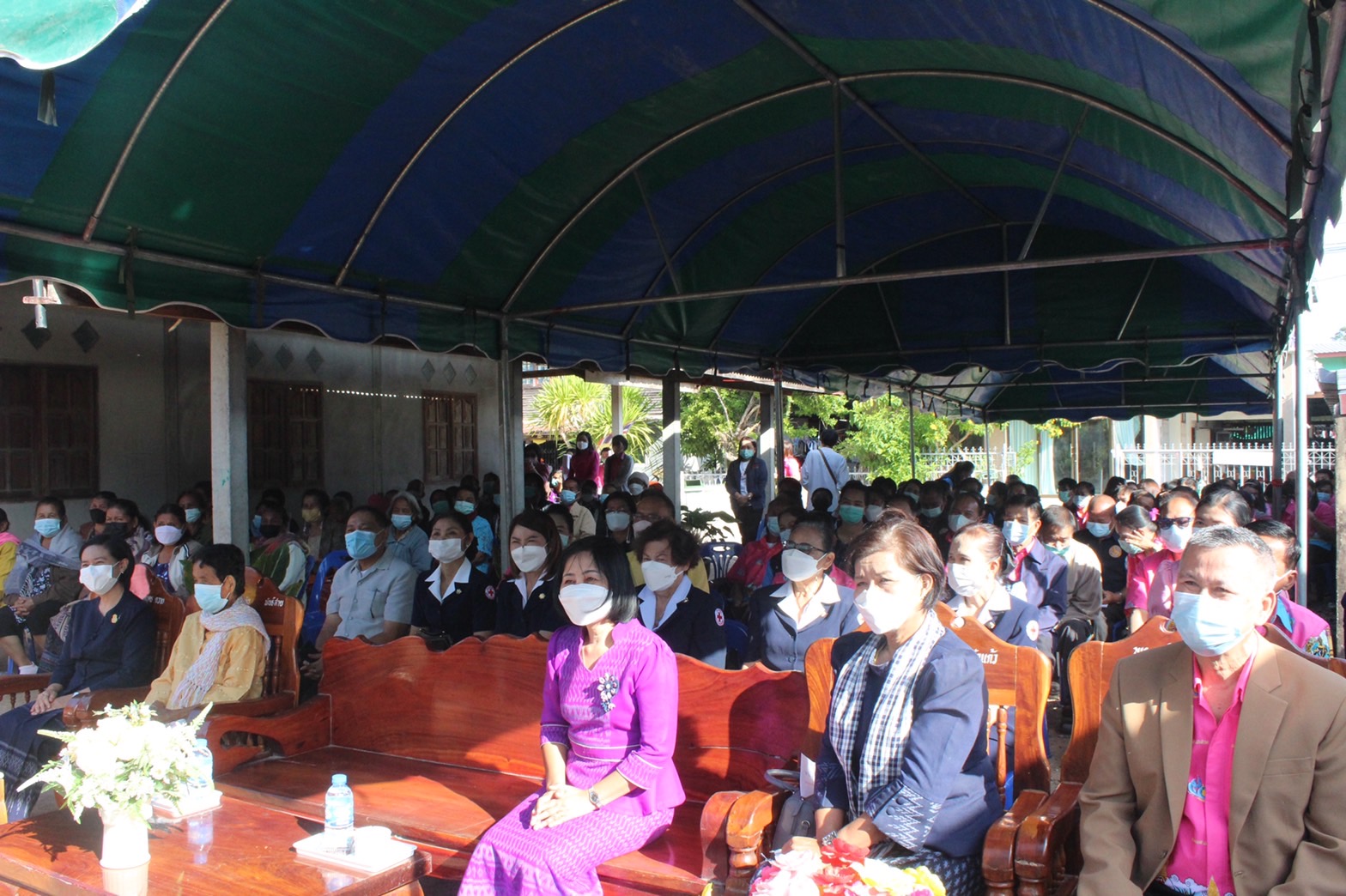 ?พช.ยโสธร ส่งมอบบ้านครัวเรือนตามโครงการบ้านห่วงใยจากใจ GLO ประจำปี 2565