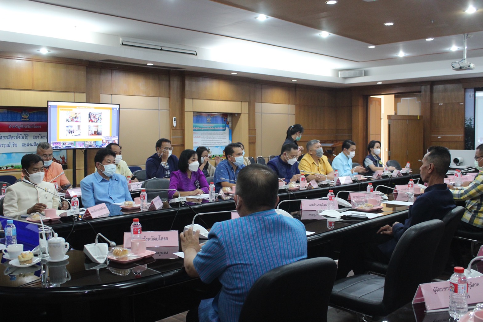 ?พช.ยโสธร ร่วมประชุมขับเคลื่อนและติดตามนโยบายของรัฐบาลและภารกิจสำคัญของ สำนักงานปลัดกระทรวงมหาดไทย ผ่านระบบวีดีทัศน์ทางไกล (VCS)