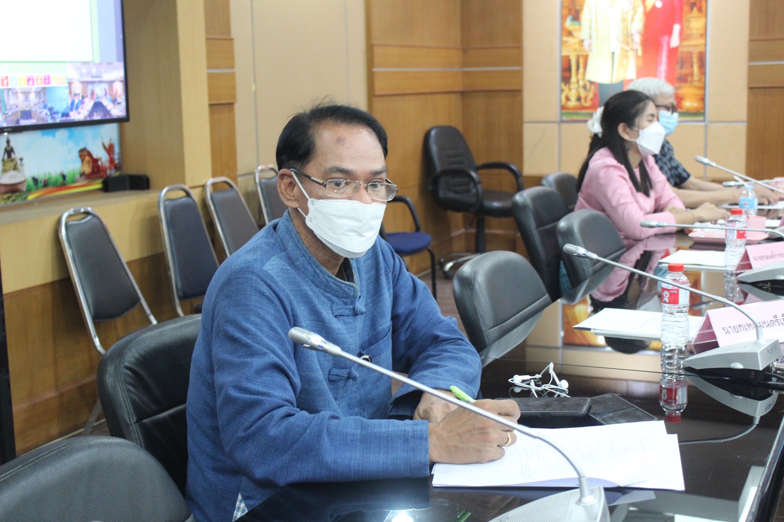 ?พช.ยโสธร ร่วมประชุมขับเคลื่อนและติดตามนโยบายของรัฐบาลและภารกิจสำคัญของ สำนักงานปลัดกระทรวงมหาดไทย ผ่านระบบวีดีทัศน์ทางไกล (VCS)