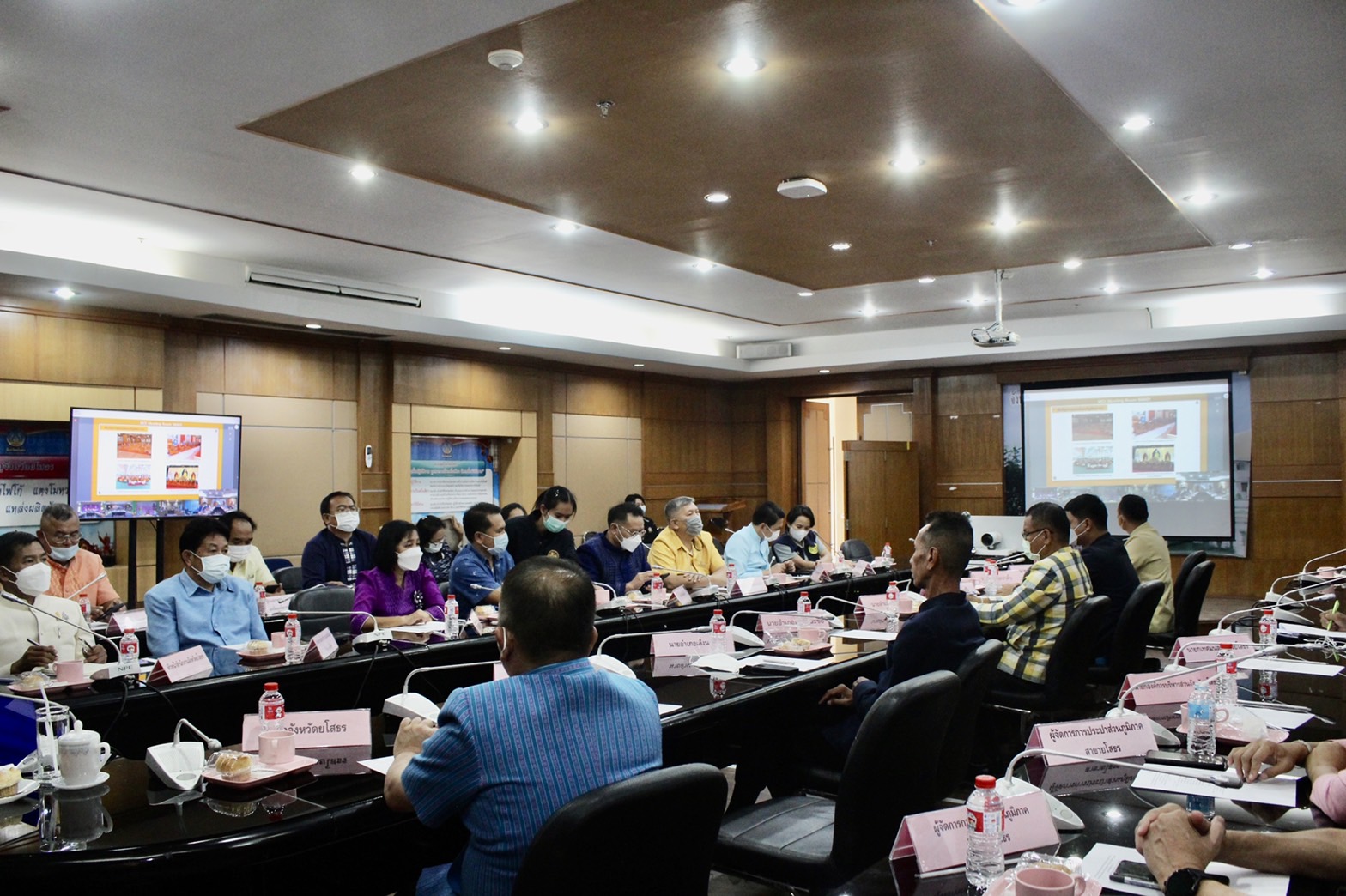 ?พช.ยโสธร ร่วมประชุมขับเคลื่อนและติดตามนโยบายของรัฐบาลและภารกิจสำคัญของ สำนักงานปลัดกระทรวงมหาดไทย ผ่านระบบวีดีทัศน์ทางไกล (VCS)