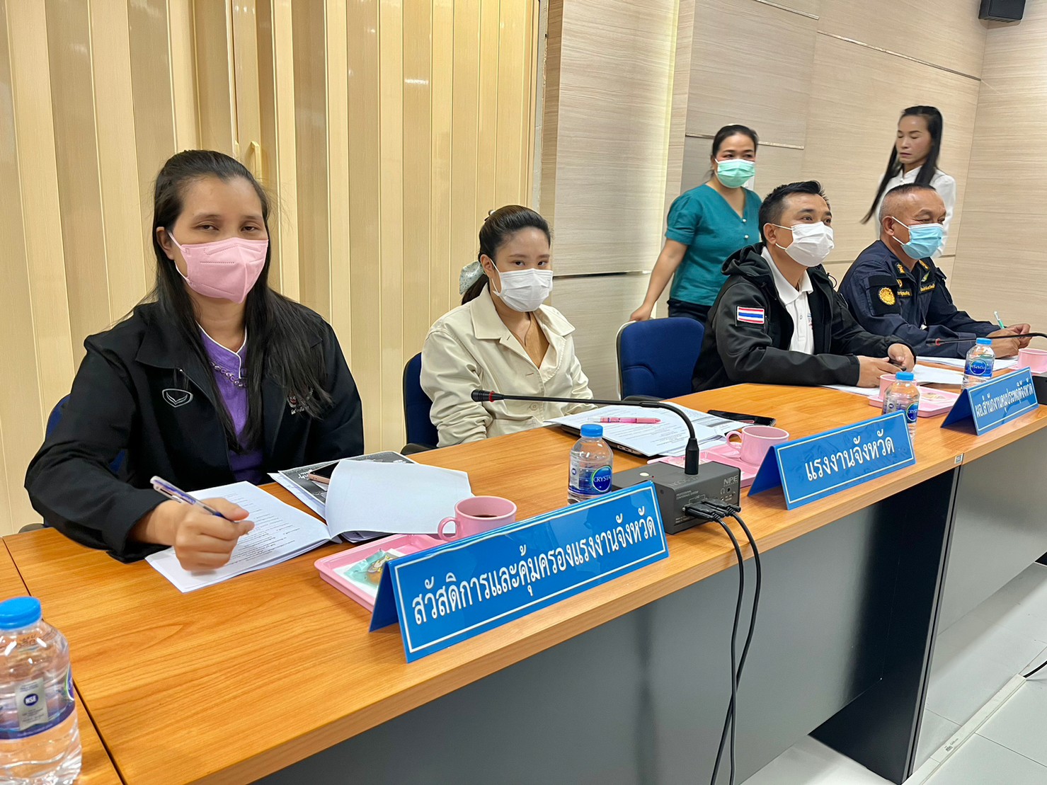 ?พช.ยโสธร ร่วมประชุมคณะทำงานโต๊ะข่าวเพื่อเฝ้าระวังยาเสพติดระดับพื้นที่จังหวัดยโสธร ?วันที่ 25 มกราคม 2566