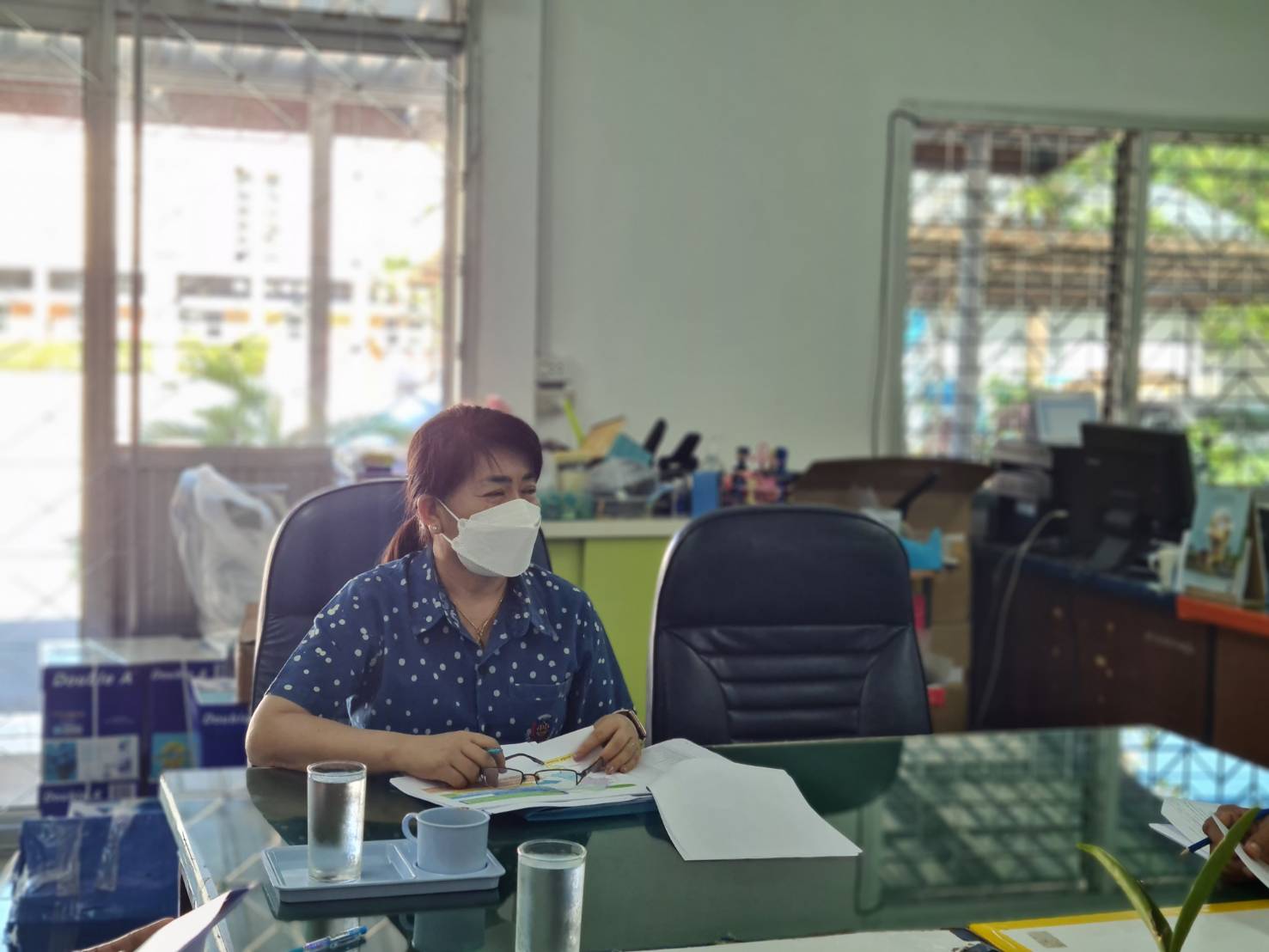 ?พช.ยโสธร ติดตามสนับสนุนการขับเคลื่อนการดำเนินงานของสำนักงานพัฒนาชุมชนอำเภอเมืองยโสธร จังหวัดยโสธร