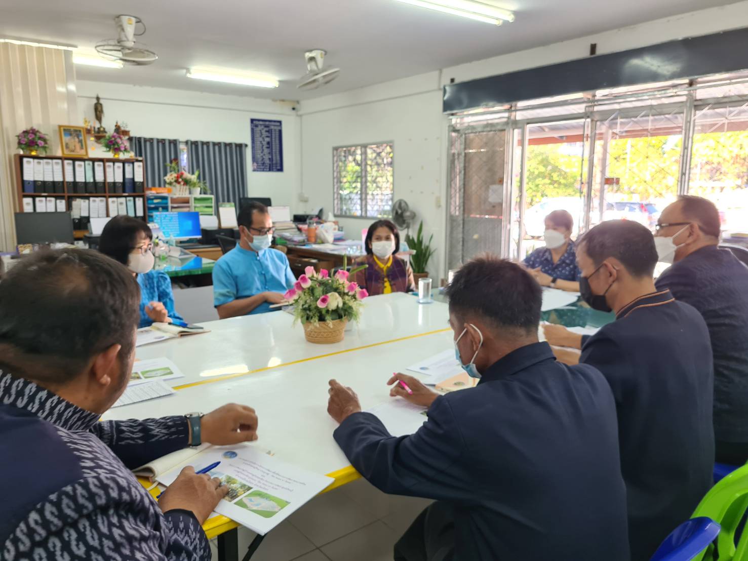 ?พช.ยโสธร ติดตามสนับสนุนการขับเคลื่อนการดำเนินงานของสำนักงานพัฒนาชุมชนอำเภอเมืองยโสธร จังหวัดยโสธร