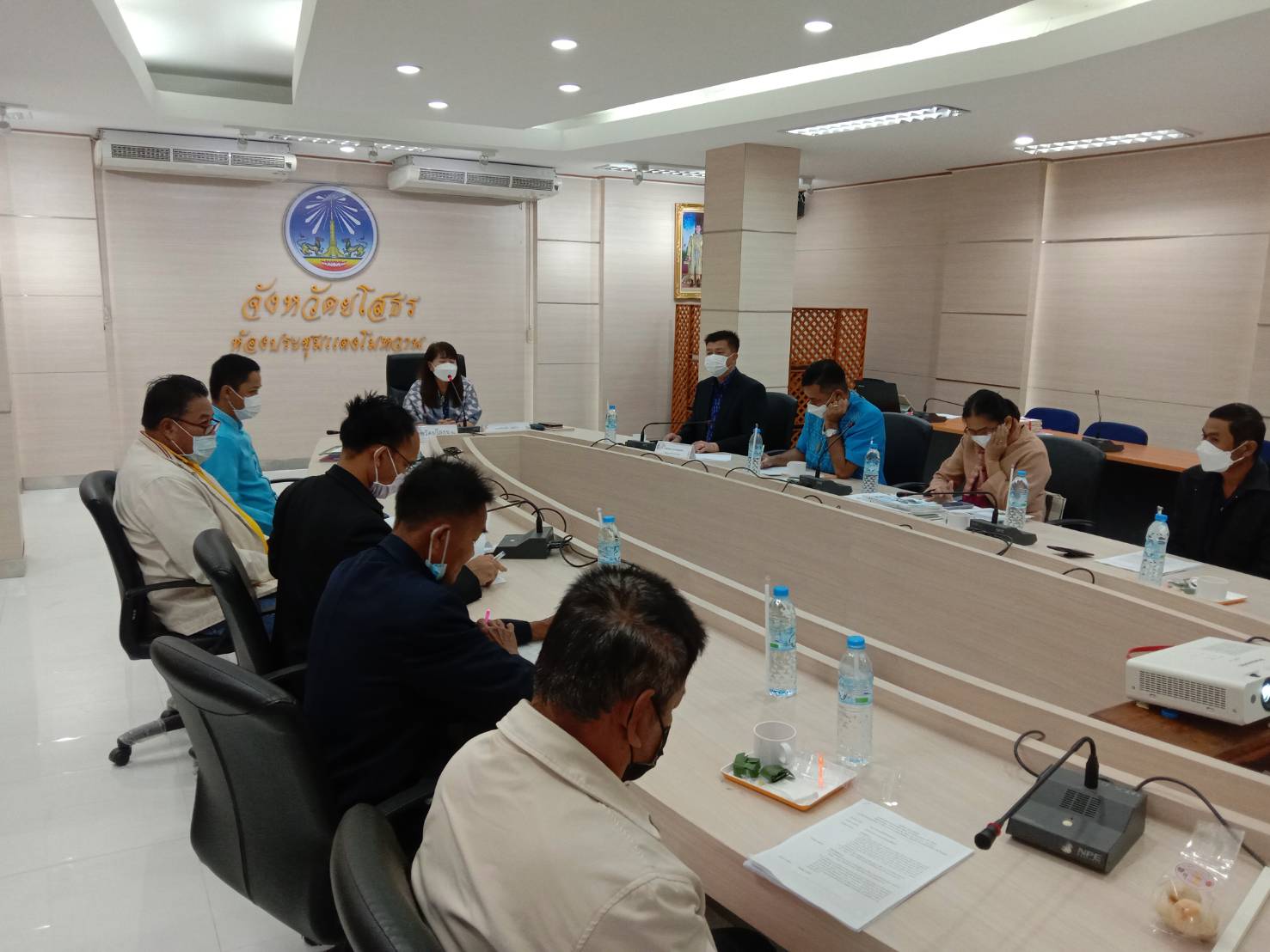 พช.ยโสธร จัดประชุมผู้นำอาสาพัฒนาชุมชน (ผู้นำ อช.) ปีงบประมาณ พ.ศ.2566