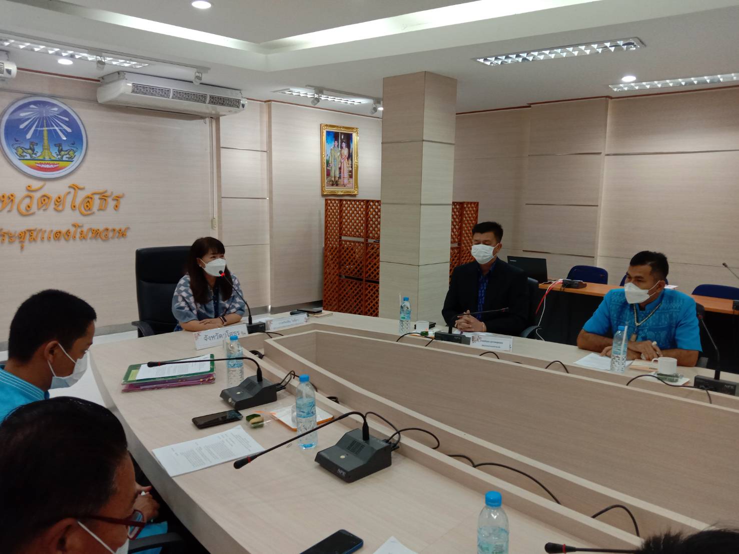 พช.ยโสธร จัดประชุมผู้นำอาสาพัฒนาชุมชน (ผู้นำ อช.) ปีงบประมาณ พ.ศ.2566