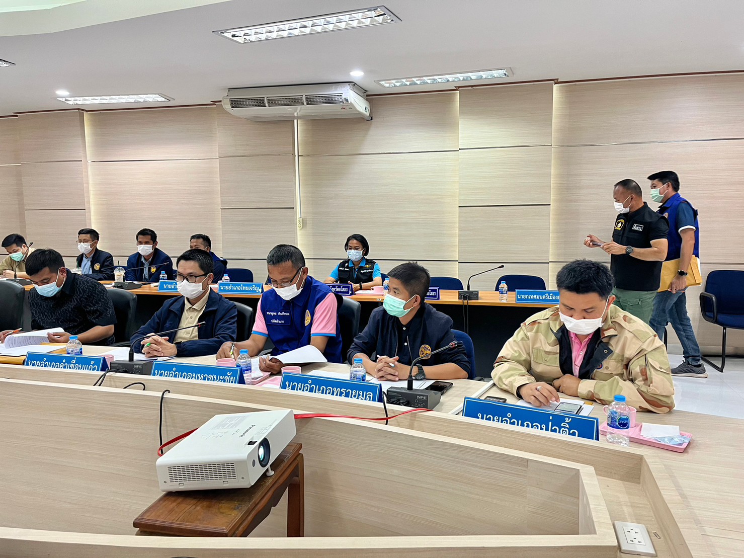 ?พช.ยโสธร ร่วมประชุมคณะทำงานโต๊ะข่าวเพื่อเฝ้าระวังยาเสพติดระดับพื้นที่จังหวัดยโสธร ?วันที่ 25 มกราคม 2566