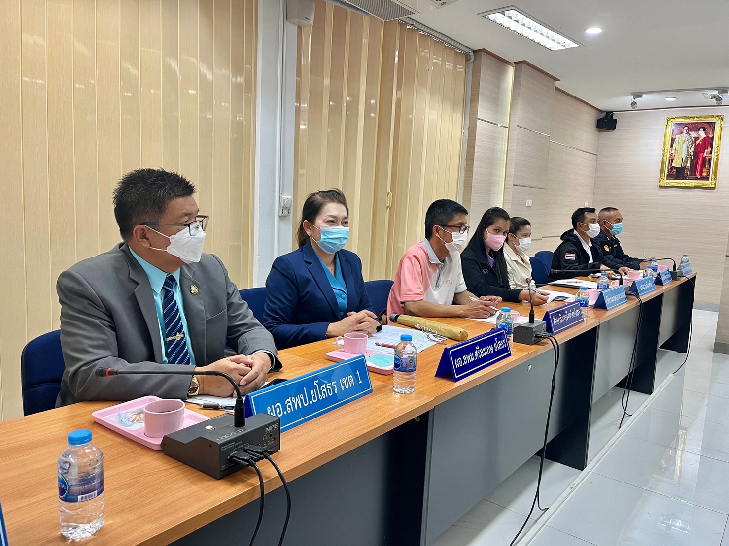 ?พช.ยโสธร ร่วมประชุมคณะทำงานโต๊ะข่าวเพื่อเฝ้าระวังยาเสพติดระดับพื้นที่จังหวัดยโสธร ?วันที่ 25 มกราคม 2566