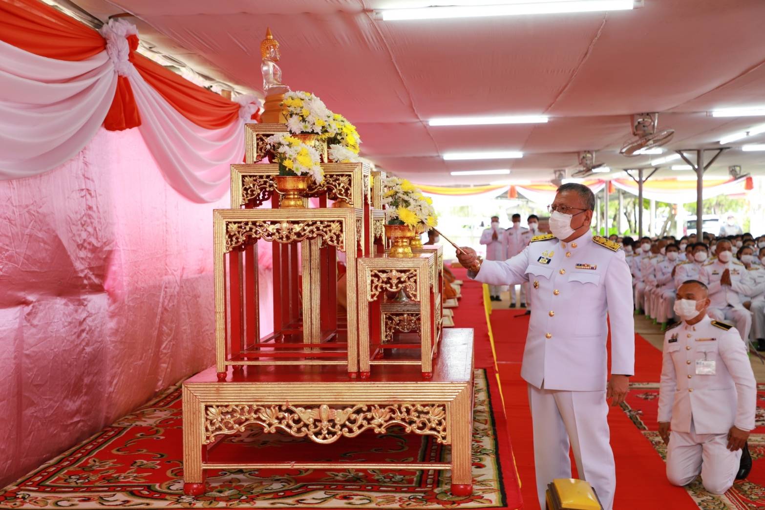 ?พช.ยโสธร ร่วมพิธีเจริญพระพุทธมนต์และเจริญจิตภาวนา เพื่อถวายพระพรชัยมงคลแด่สมเด็จพระเจ้าลูกเธอ เจ้าฟ้าสิริวัณณวรี นารีรัตนราชกัญญา เนื่องในโอกาสวันคล้ายวันประสูติ 8 มกราคม 2566