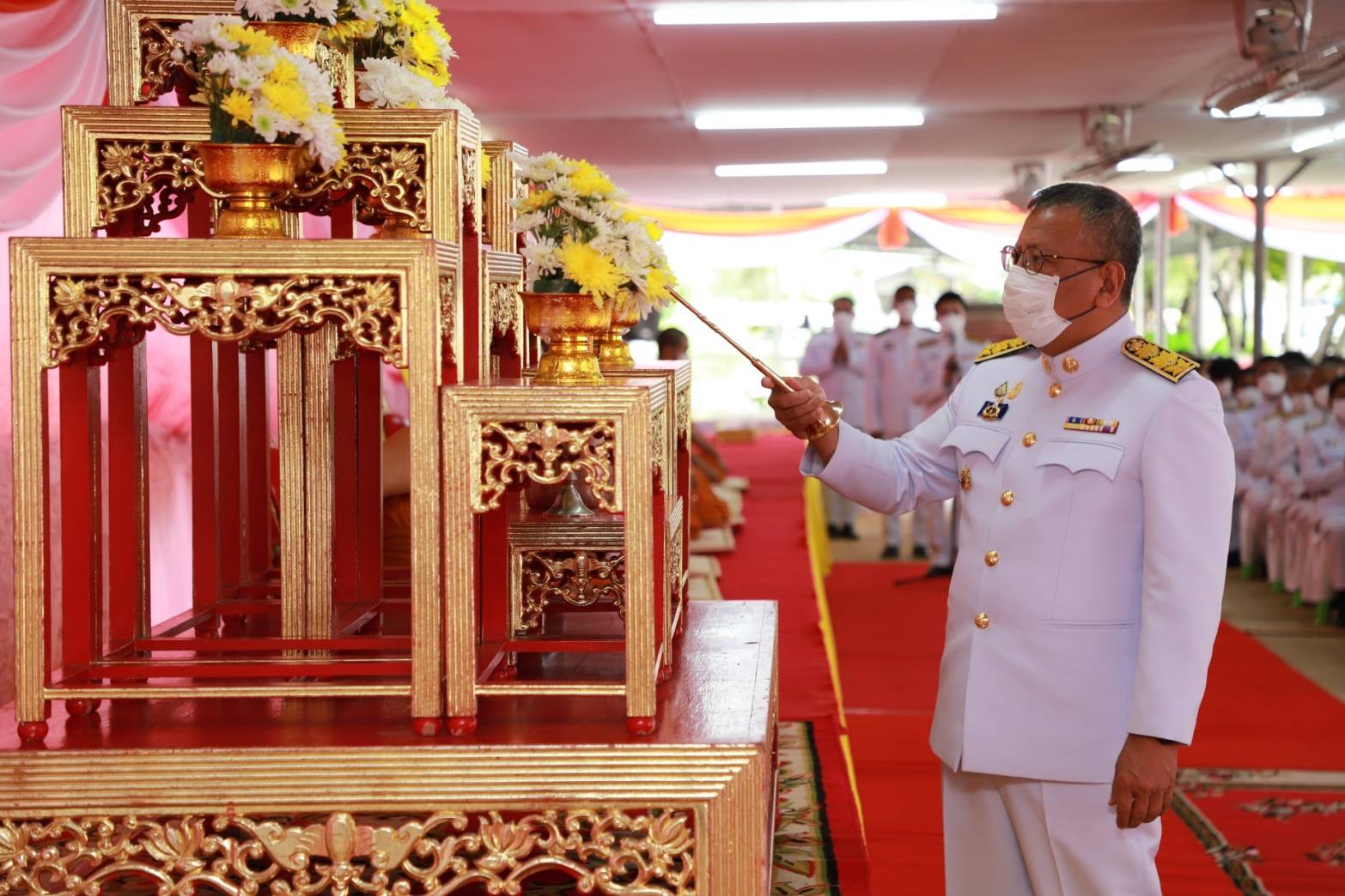 ?พช.ยโสธร ร่วมพิธีเจริญพระพุทธมนต์และเจริญจิตภาวนา เพื่อถวายพระพรชัยมงคลแด่สมเด็จพระเจ้าลูกเธอ เจ้าฟ้าสิริวัณณวรี นารีรัตนราชกัญญา เนื่องในโอกาสวันคล้ายวันประสูติ 8 มกราคม 2566