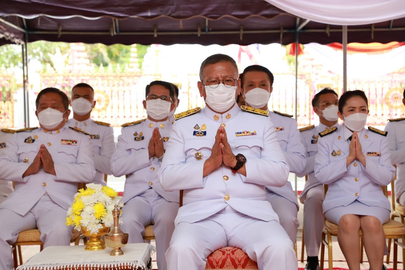 ?พช.ยโสธร ร่วมพิธีเจริญพระพุทธมนต์และเจริญจิตภาวนา เพื่อถวายพระพรชัยมงคลแด่สมเด็จพระเจ้าลูกเธอ เจ้าฟ้าสิริวัณณวรี นารีรัตนราชกัญญา เนื่องในโอกาสวันคล้ายวันประสูติ 8 มกราคม 2566