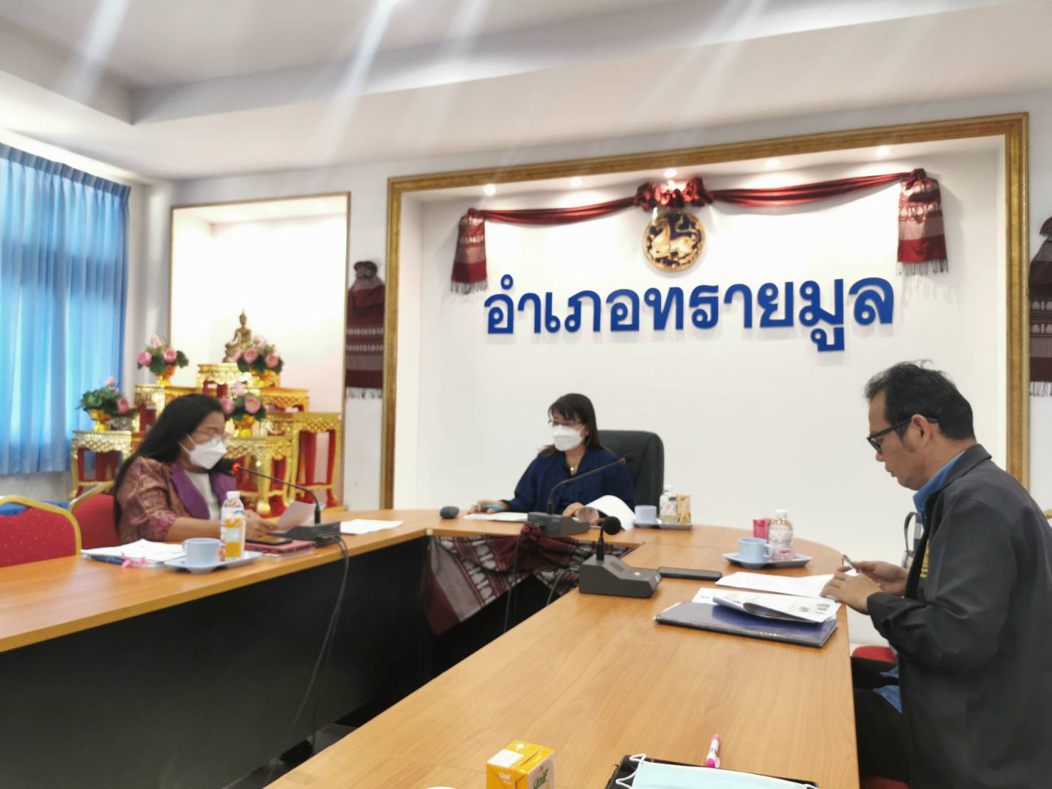 ?พช.ยโสธร ติดตามสนับสนุนการขับเคลื่อนการดำเนินงานของสำนักงานพัฒนาชุมชน อำเภอทรายมูล จังหวัดยโสธร