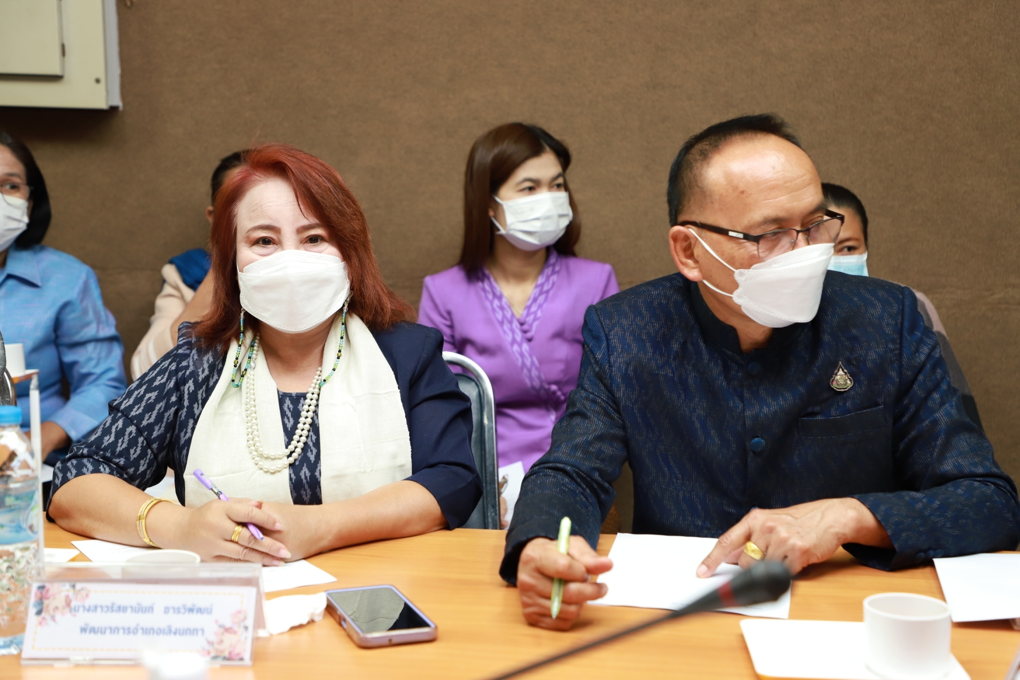 ?พช.ยโสธร ประชุมคณะกรรมการฝ่ายเดินแบบชุดผ้าไทยในงานสถาปนา “51 ปีจังหวัดยโสธร”