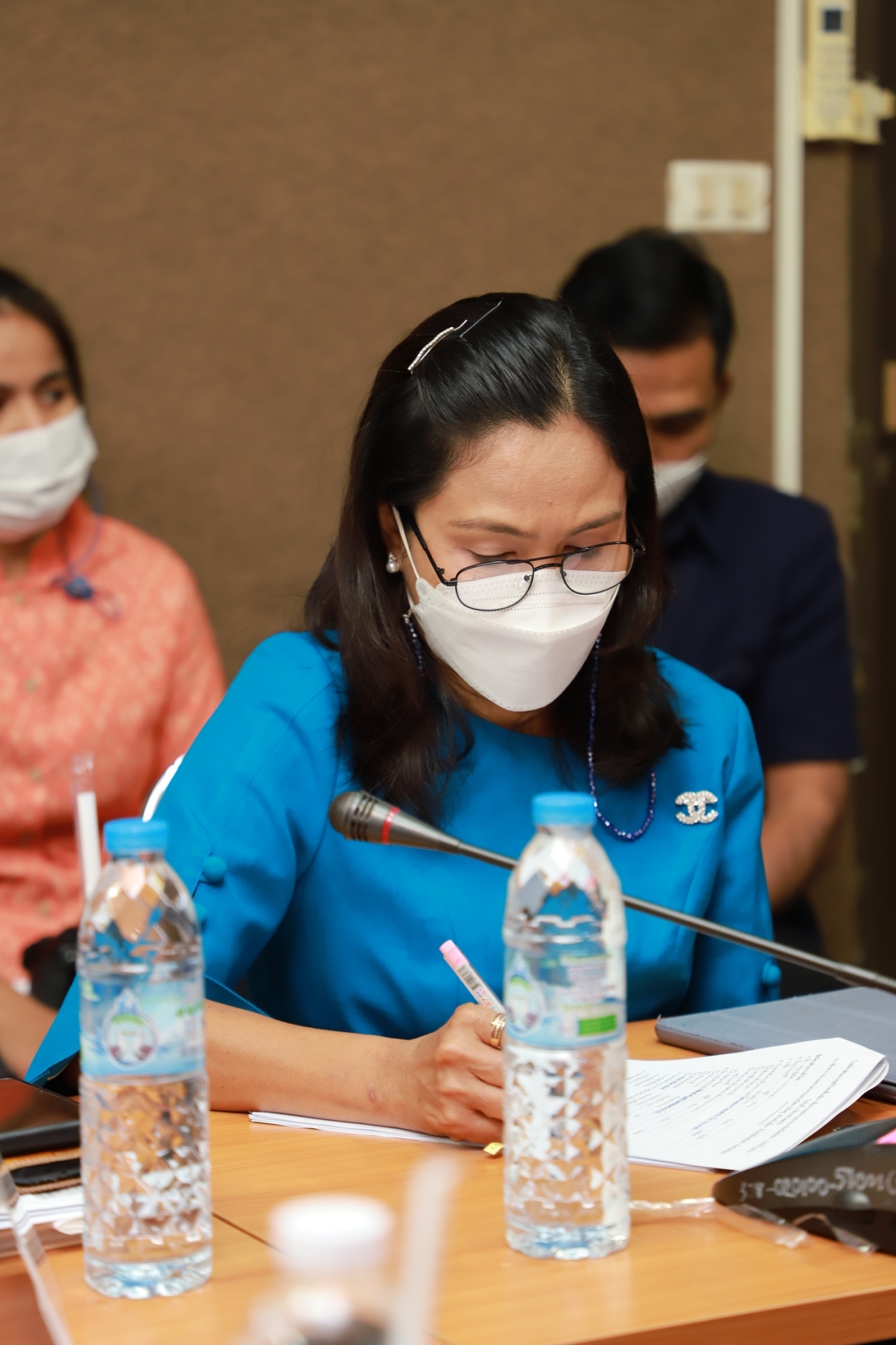 ?พช.ยโสธร ประชุมคณะกรรมการฝ่ายเดินแบบชุดผ้าไทยในงานสถาปนา “51 ปีจังหวัดยโสธร”