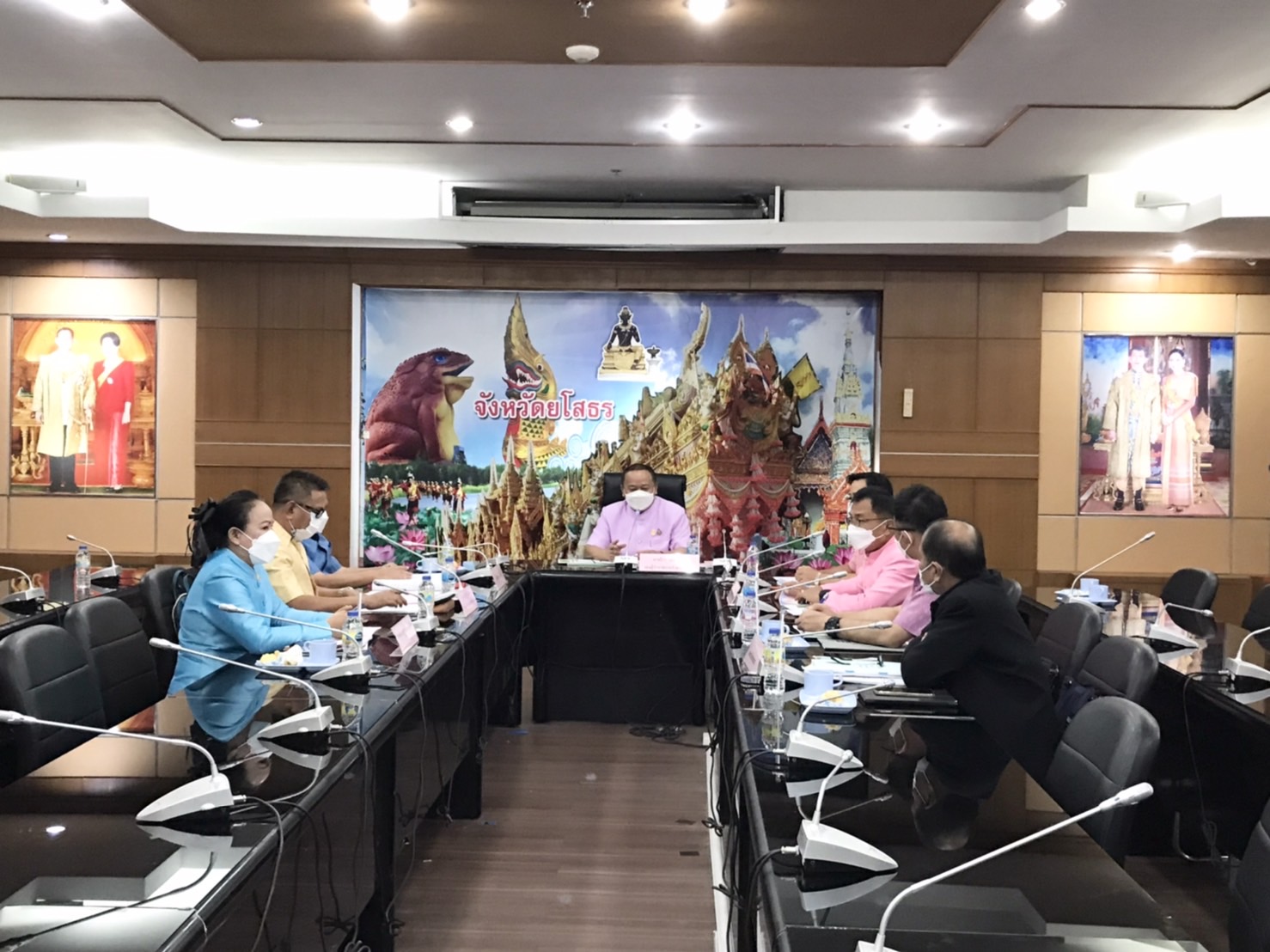 ?พช.ยโสธร ร่วมประชุมคณะกรรมการเลือกตั้งสมาชิกสภาเกษตรกรจังหวัดประจำจังหวัดยโสธร ครั้งที่ ๑/๒๕๖๖