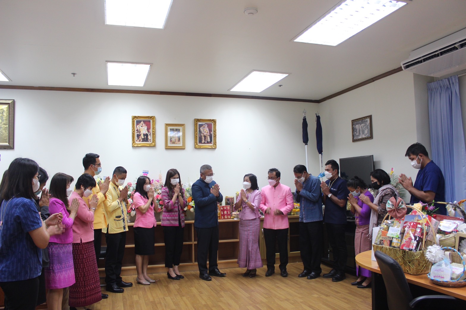 ?ทีมพช.ยโสธร เข้าอวยพรผู้ว่าราชการจังหวัดเนื่องในโอกาสวันขึ้น ปีใหม่ พ.ศ.2566