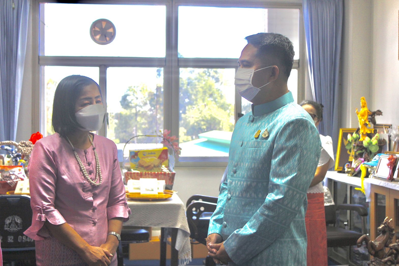 ?ทีมพช.ยโสธร เข้าอวยพรผู้ว่าราชการจังหวัดเนื่องในโอกาสวันขึ้น ปีใหม่ พ.ศ.2566