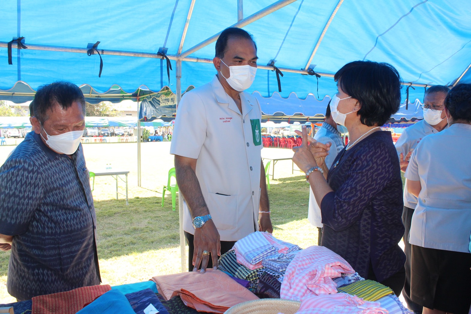 ?พช.ยโสธร ร่วมกิจกรรมหน่วยแพทย์อาสา สมเด็จพระศรีนครินทราบรมราชชนนี (พอ.สว.)ร่วมกับโครงการจังหวัดเคลื่อนที่ “เพิ่มรอยยิ้ม เติมความสุข ให้คนยโสธร”