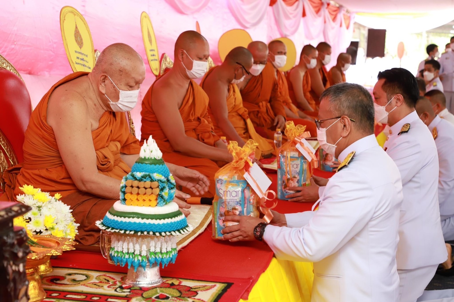 ?พช.ยโสธร ร่วมพิธีบรรพชาอุปสมบท เพื่อถวายพระพรชัยมงคล แด่สมเด็จพระเจ้าลูกเธอ เจ้าฟ้าพัชรกิติยาภา นเรนทิราเทพยวดี กรมหลวงราชสาริณีสิริพัชร มหาวัชรราชธิดา
