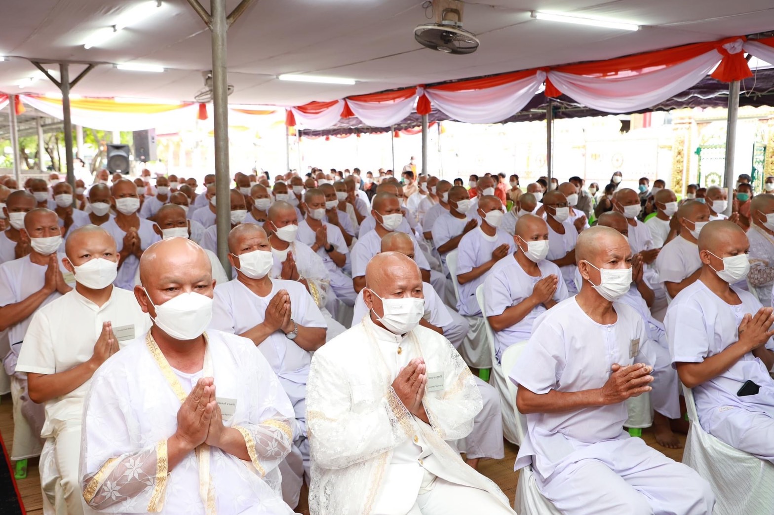 ?พช.ยโสธร ร่วมพิธีบรรพชาอุปสมบท เพื่อถวายพระพรชัยมงคล แด่สมเด็จพระเจ้าลูกเธอ เจ้าฟ้าพัชรกิติยาภา นเรนทิราเทพยวดี กรมหลวงราชสาริณีสิริพัชร มหาวัชรราชธิดา