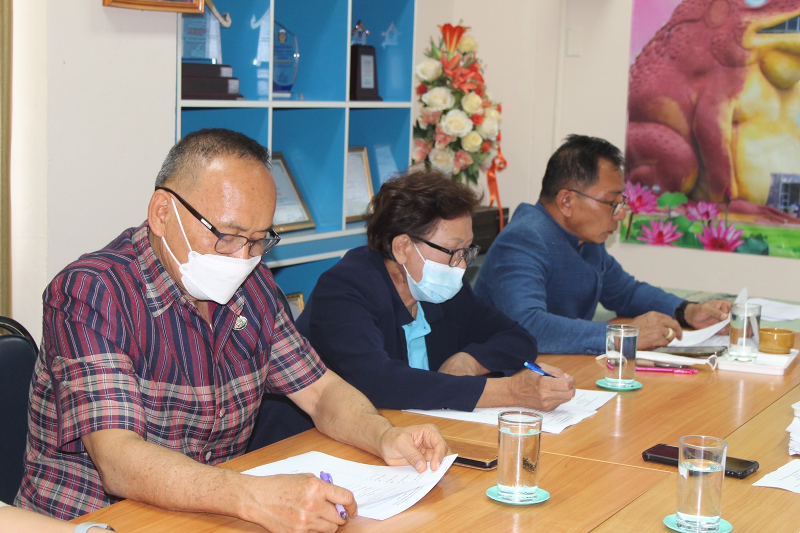 ?พช.ยโสธร ประชุมคณะกรรมการกลุ่มออมทรัพย์เพื่อสวัสดิการพัฒนาชุมชนยโสธร ครั้งที่ 1/2566