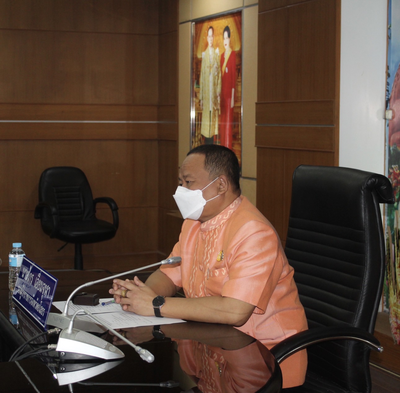 ?พช.ยโสธร ร่วมติดตามการถ่ายทอดการประชุมสัมมนาการมอบนโยบายและแนวทางการ จัดทำงบประมาณรายจ่ายประจำงบประมาณ พ.ศ.2567