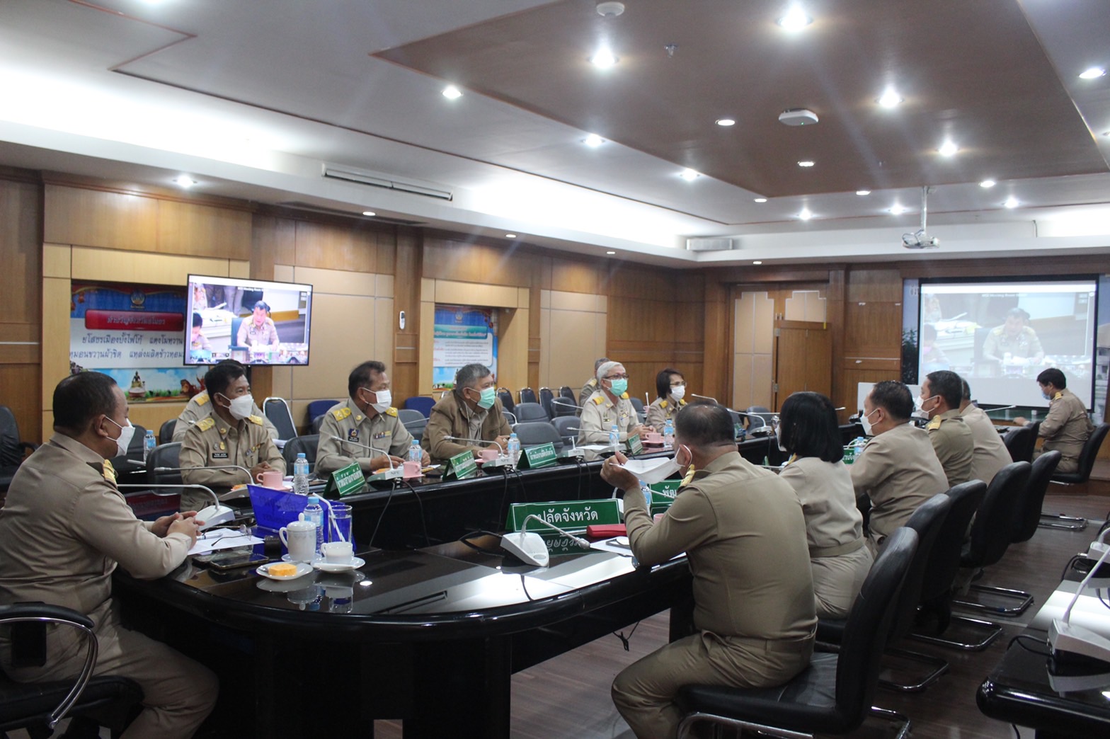 ?พช.ยโสธร ร่วมประชุมขับเคลื่อนและติดตามนโยบายของรัฐบาลและภารกิจสำคัญของ สำนักงานปลัดกระทรวงมหาดไทย ผ่านระบบวีดีทัศน์ทางไกล (VCS)