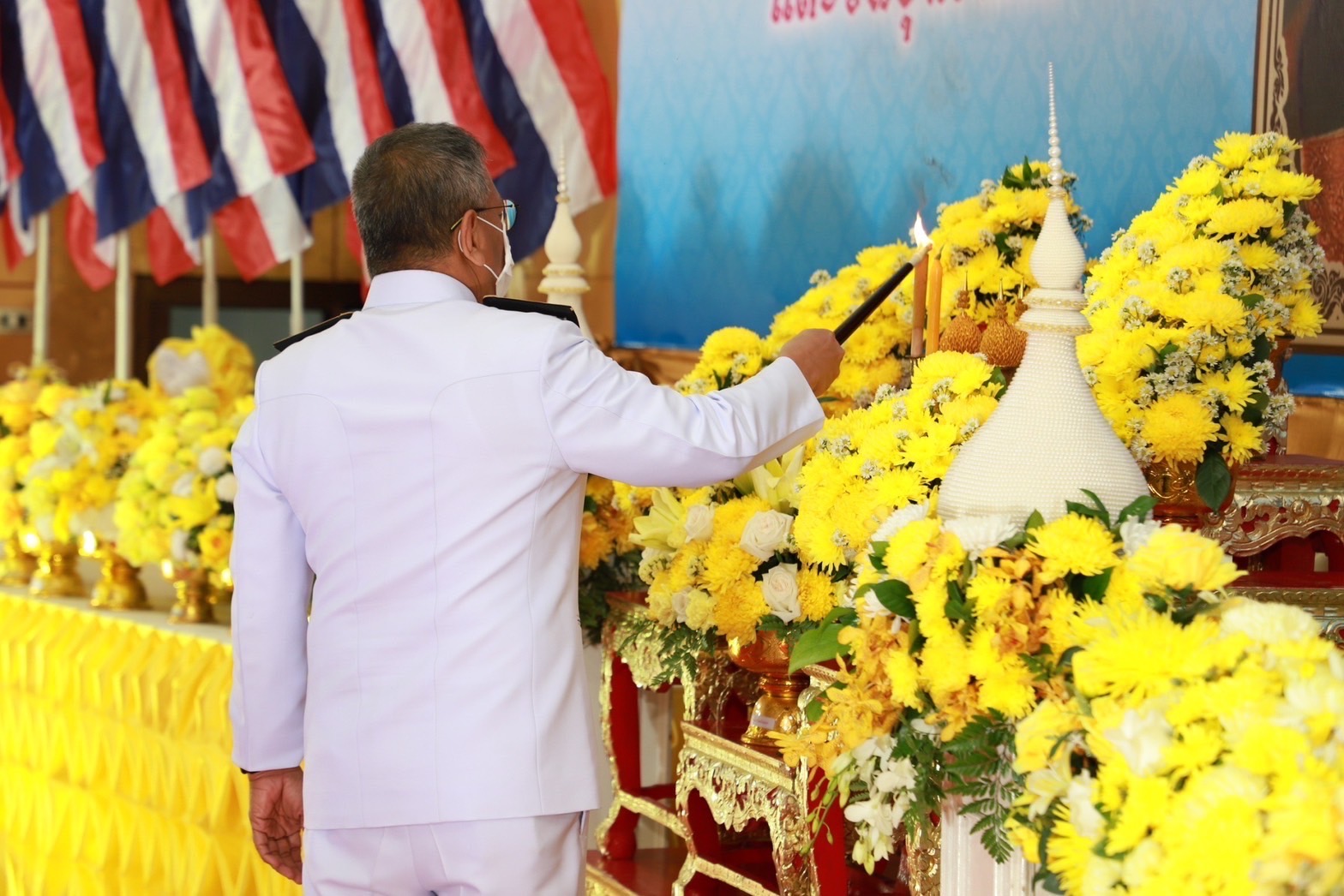 ช.ยโสธร ร่วมงานรัฐพิธีวันยุทธหัตถี ถวายราชสดุดี สมเด็จพระนเรศวรมหาราช เพื่อรำลึกถึงพระมหากรุณาธิคุณ ที่พระองค์ ทรงกอบกู้เอกราชของชาติไทยมาในอดีตกาล อันนำมาซึ่งความสุขสงบและเกียรติภูมิของราชอาณาจักรไทยจนถึงปัจจุบัน