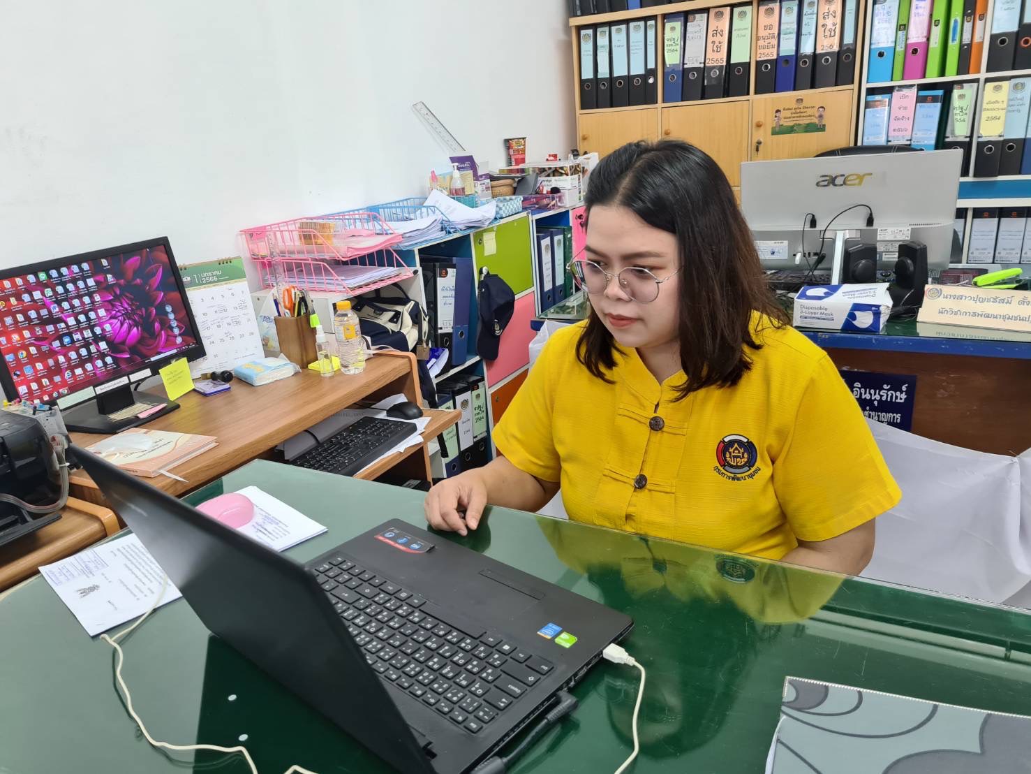 พช.ยโสธร ร่วมอบรมโครงการฝึกอบรมให้ความรู้ด้านภัยไซเบอร์ ผ่านระบบผ่านระบบ TV พช. ณ ห้องประชุมสำนักงานพัฒนาชุมชนจังหวัดยโสธร ชั้น 4 ศาลากลางจังหวัดยโสธร (หลังใหม่) Copy