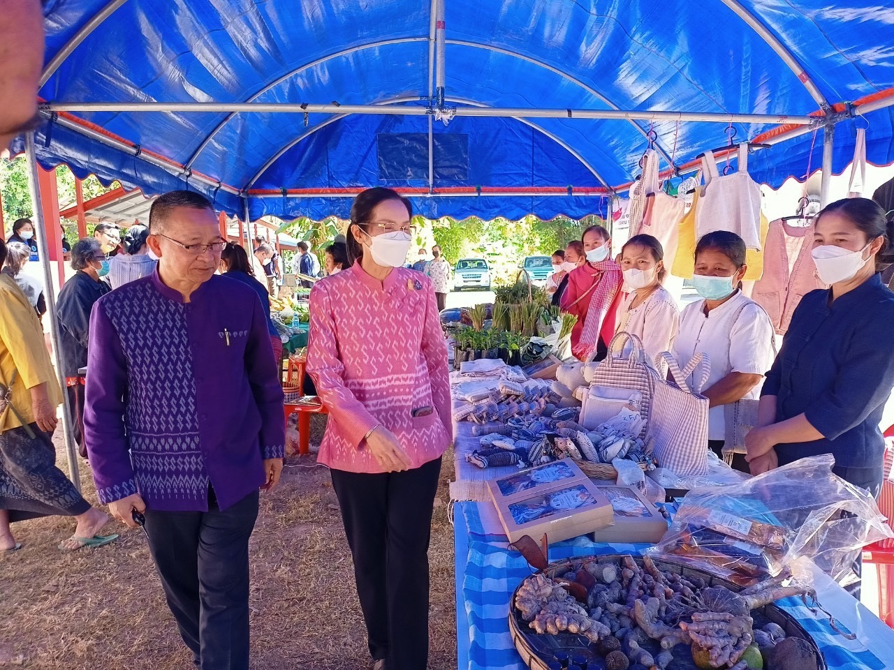 พช.ยโสธร ร่วมต้อนรับนางสาวสิริมา วัฒโน ผู้ตรวจราชการกระทรวงมหาดไทย