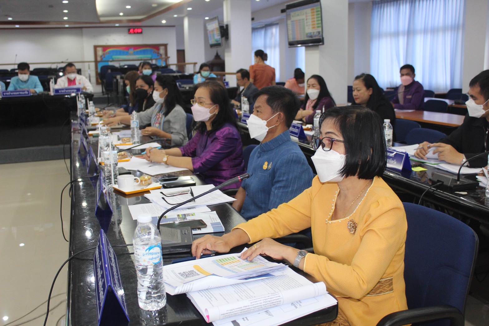 ?พช.ยโสธร ประชุมคณะกรรมการบริหารศูนย์อำนวยการขจัดความยากจนพัฒนาคนทุก ช่วงวัยอย่างยั่งยืนตามหลักปรัชญาของเศรษฐกิจพอเพียง (ศจพ.จังหวัดยโสธร) ครั้งที่ 1/2566