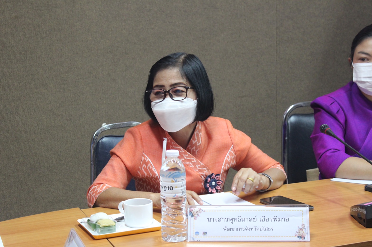 ?พช.ยโสธร ประชุมคณะกรรมการฝ่ายเดินแบบชุดผ้าไทยในงานสถาปนา “51 ปีจังหวัดยโสธร”