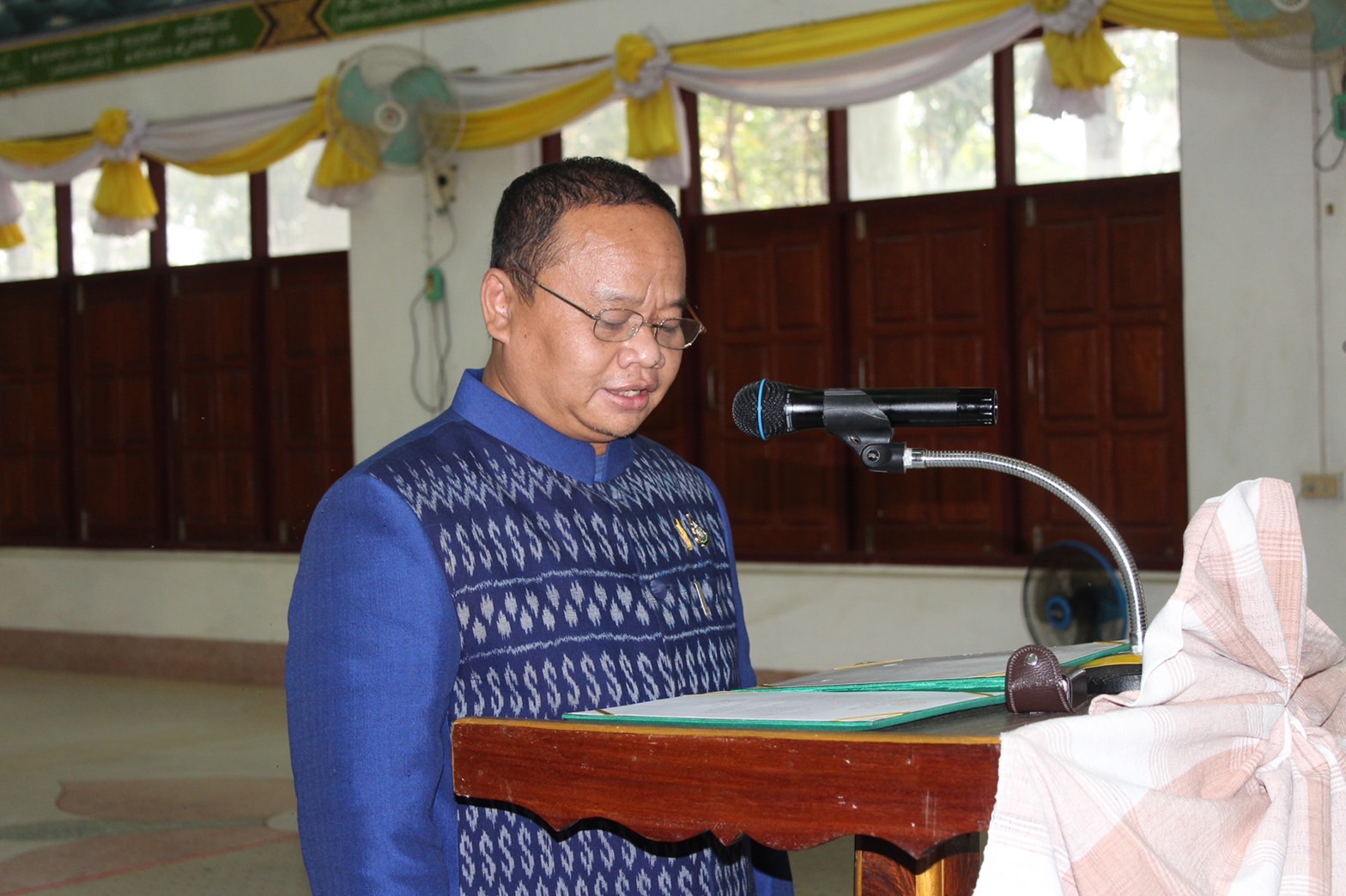 ?พช.ยโสธร จัดกิจกรรมกิจกรรมเนื่องในวาระครบรอบ 54 ปี โครงการพัฒนาผู้นำอาสาพัฒนาชุมชน