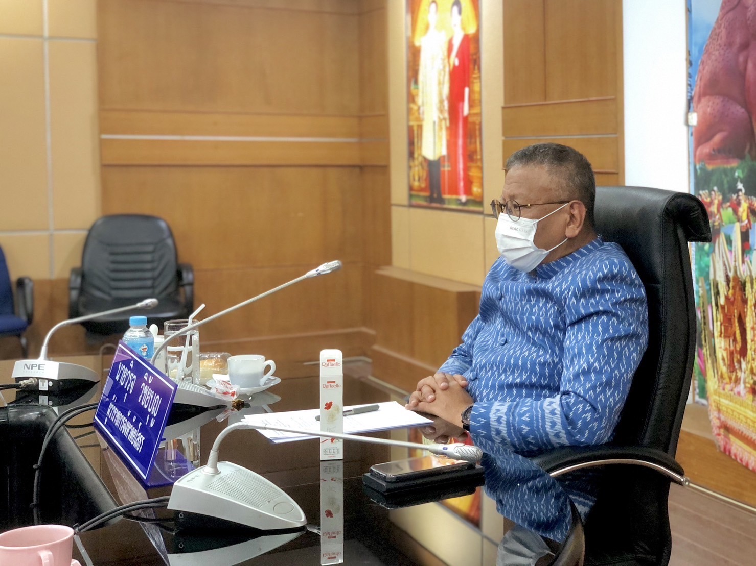 ?พช.ยโสธร ร่วมประชุมขับเคลื่อนและติดตามนโยบายของรัฐบาลและภารกิจสำคัญของ สำนักงานปลัดกระทรวงมหาดไทย ผ่านระบบวีดีทัศน์ทางไกล (VCS) ประจำเดือน มกราคม 2566